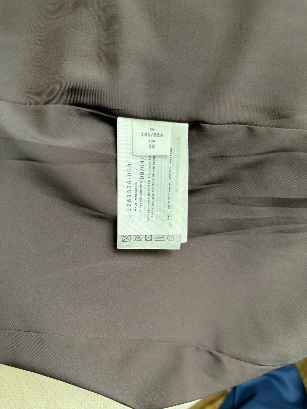 Arket-linnekavaj NWOT