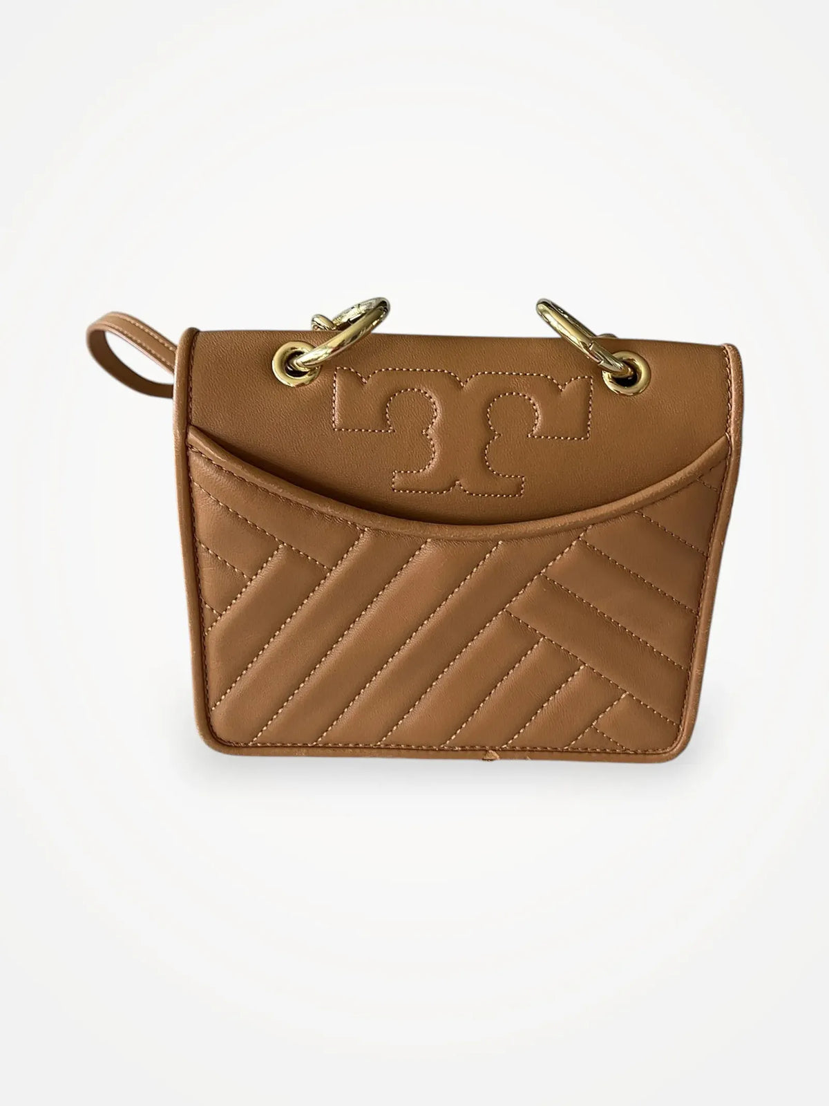 Tory Burch-skinnaxelremsväska
