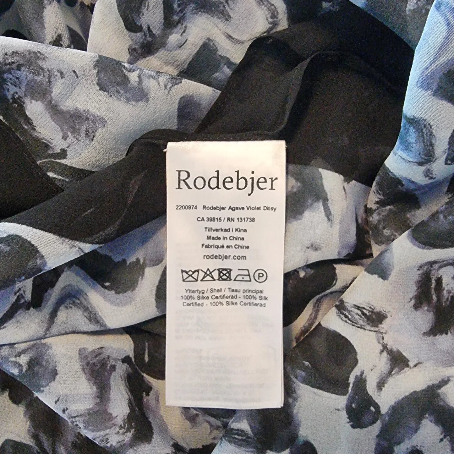 Rodebjer Agave Violet Ditsy Kaftan