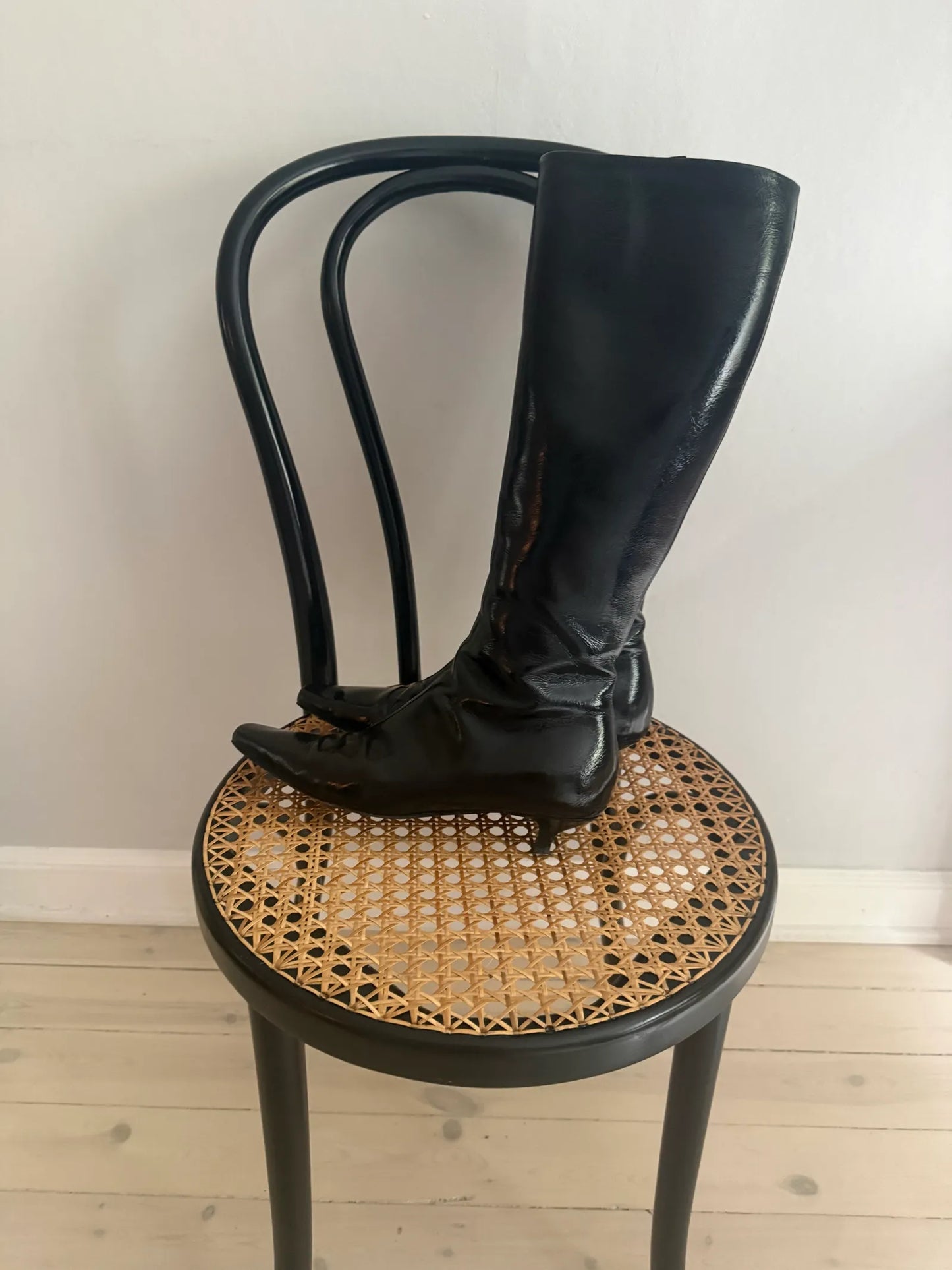 Toteme The Slim Leather Knee-high- Boots