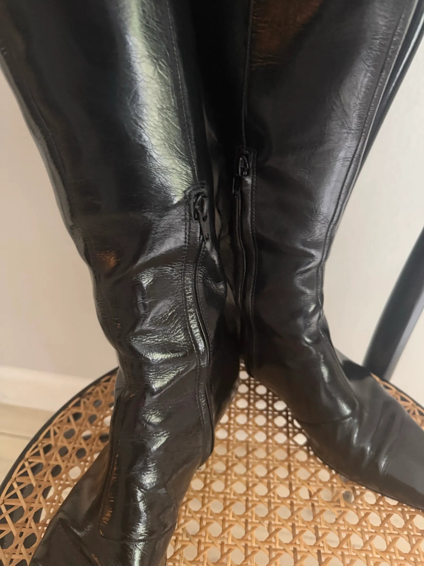 Toteme The Slim Leather Knee-high- Boots