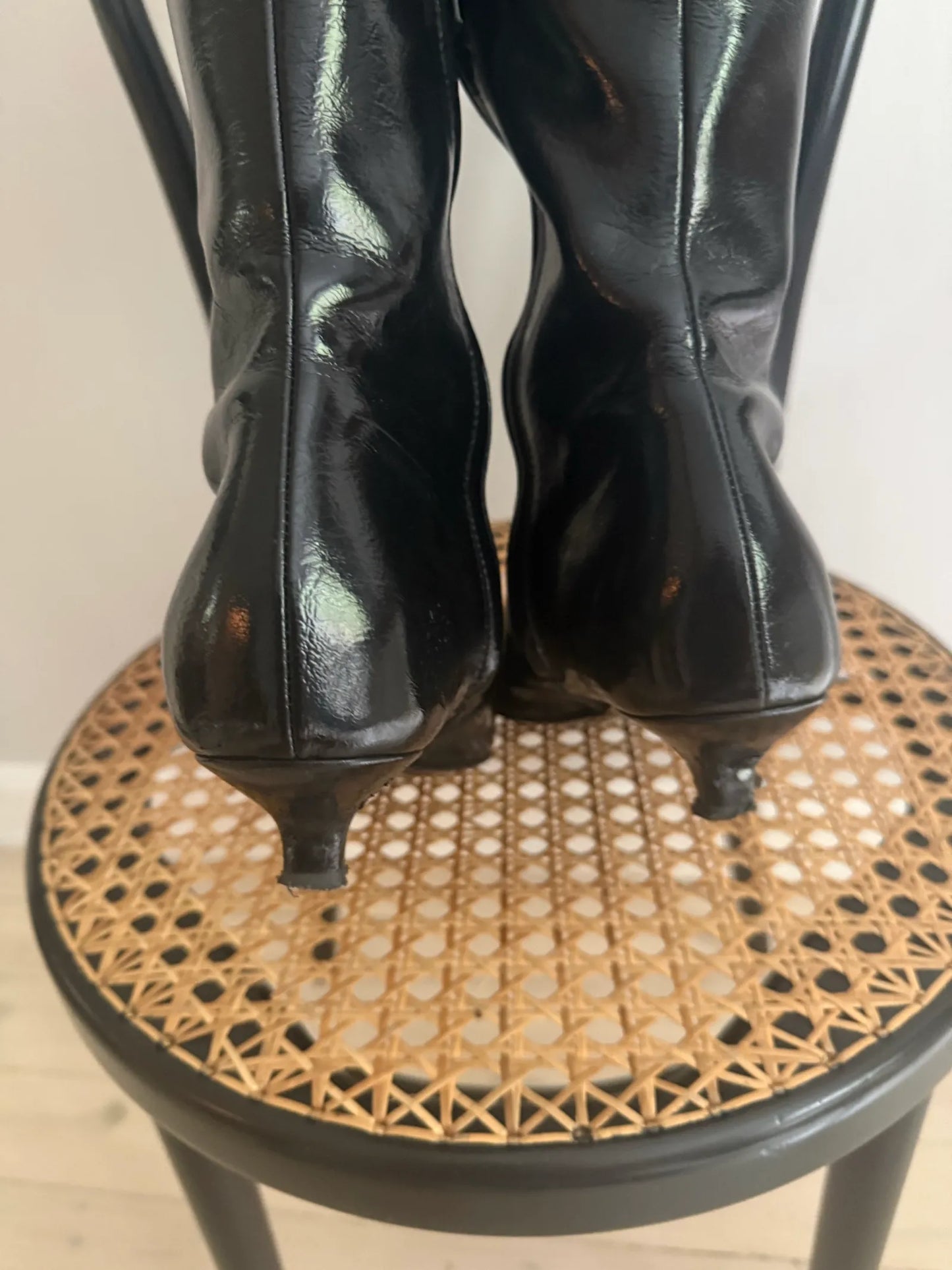 Toteme The Slim Leather Knee-high- Boots