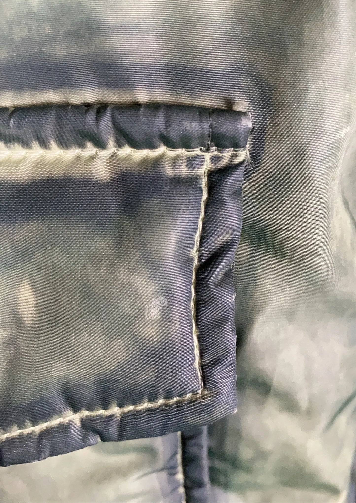 The Attico Military Green Short Coat Puffer jacket