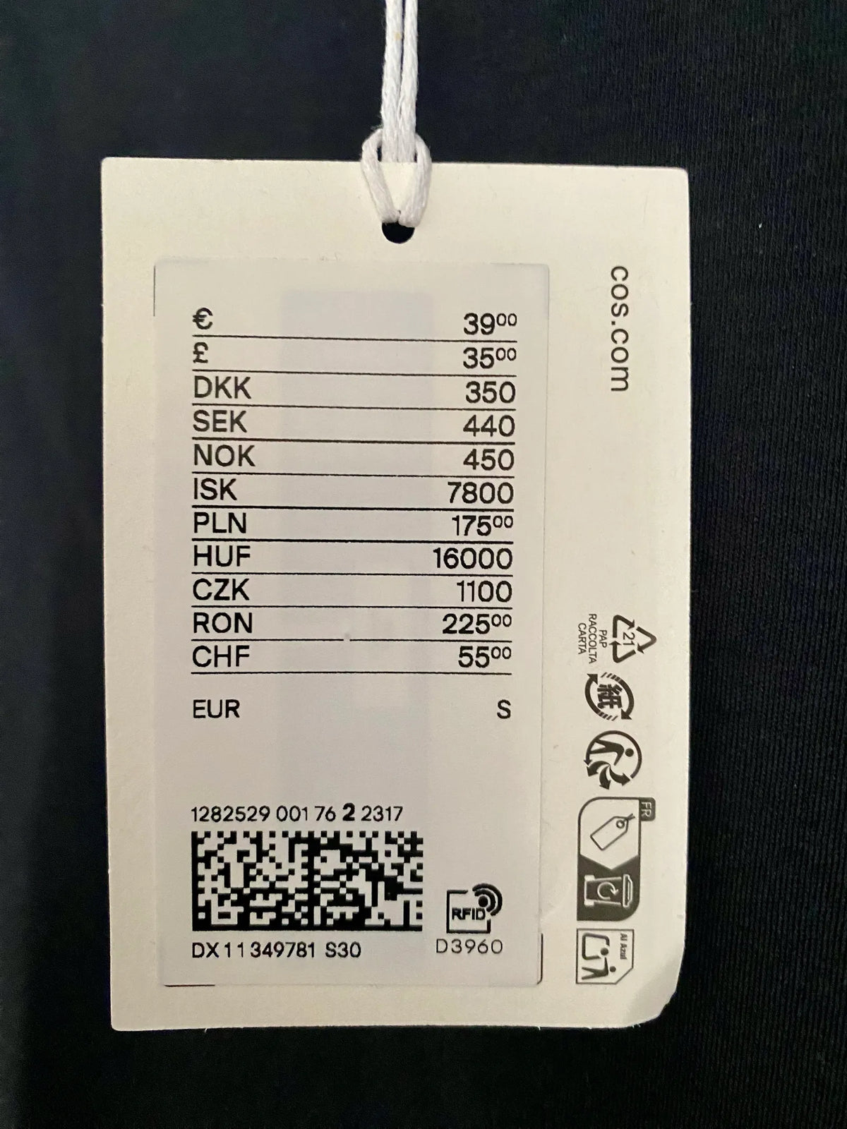 Cos-topp NWT