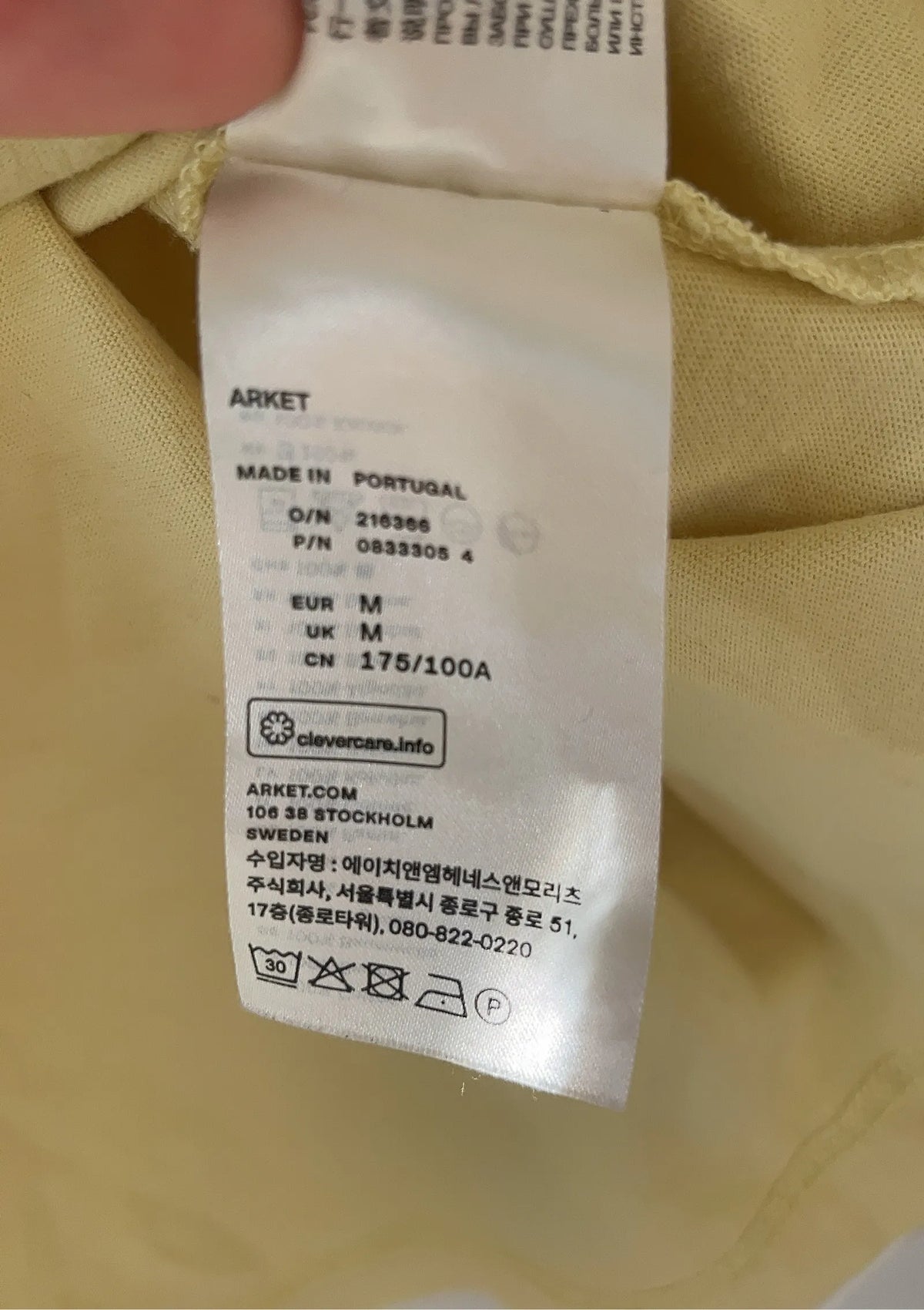 Arket-långärmad t-shirt