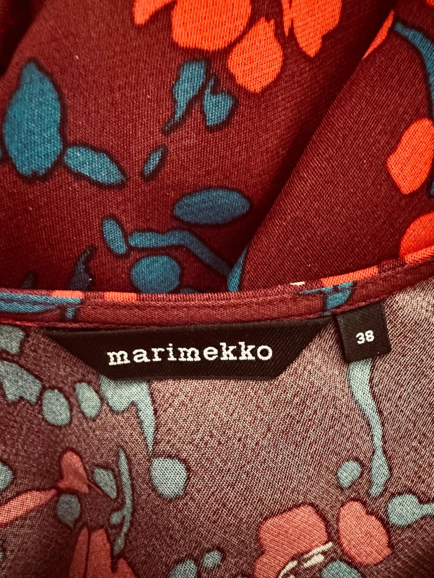 Marimekko-sidenklänning NWOT