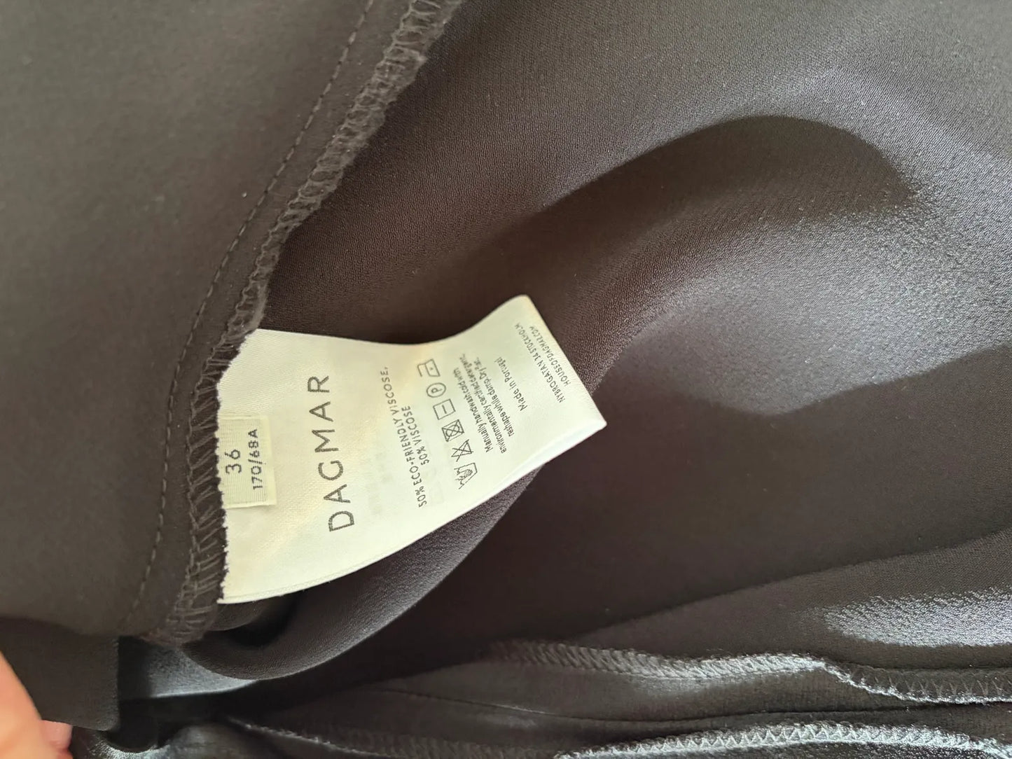 Dagmar Shiny Midi Skirt