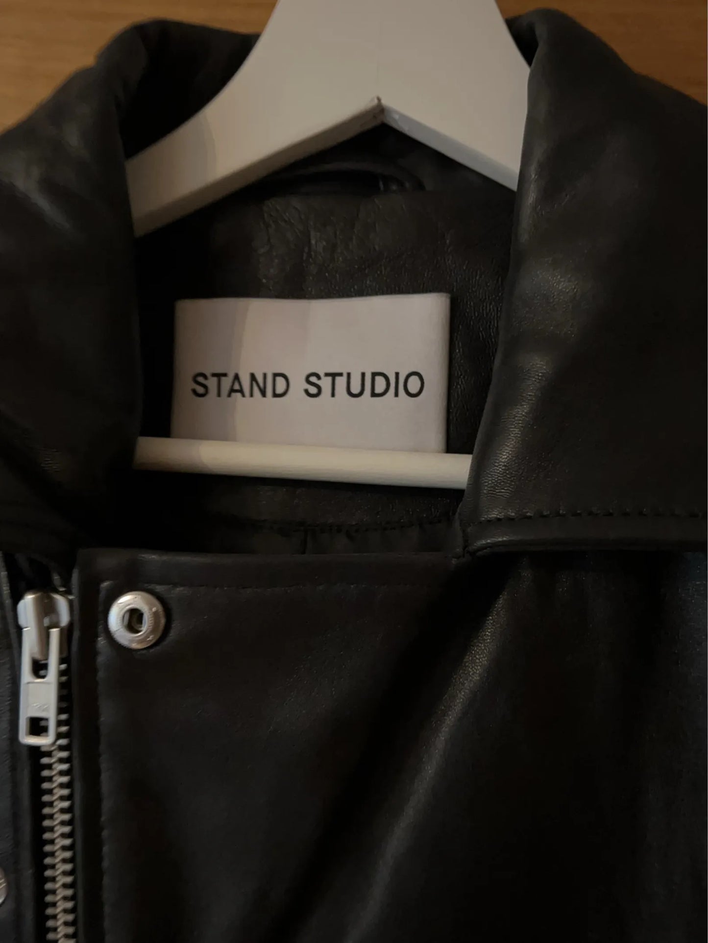 Stand Studio-skinnjacka NWOT