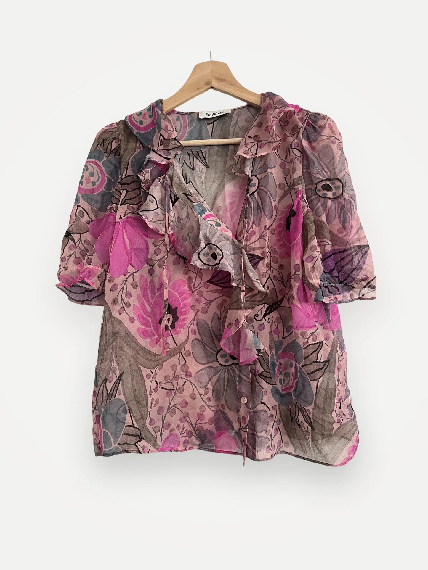 Rodebjer The Xandria Flounce-blus