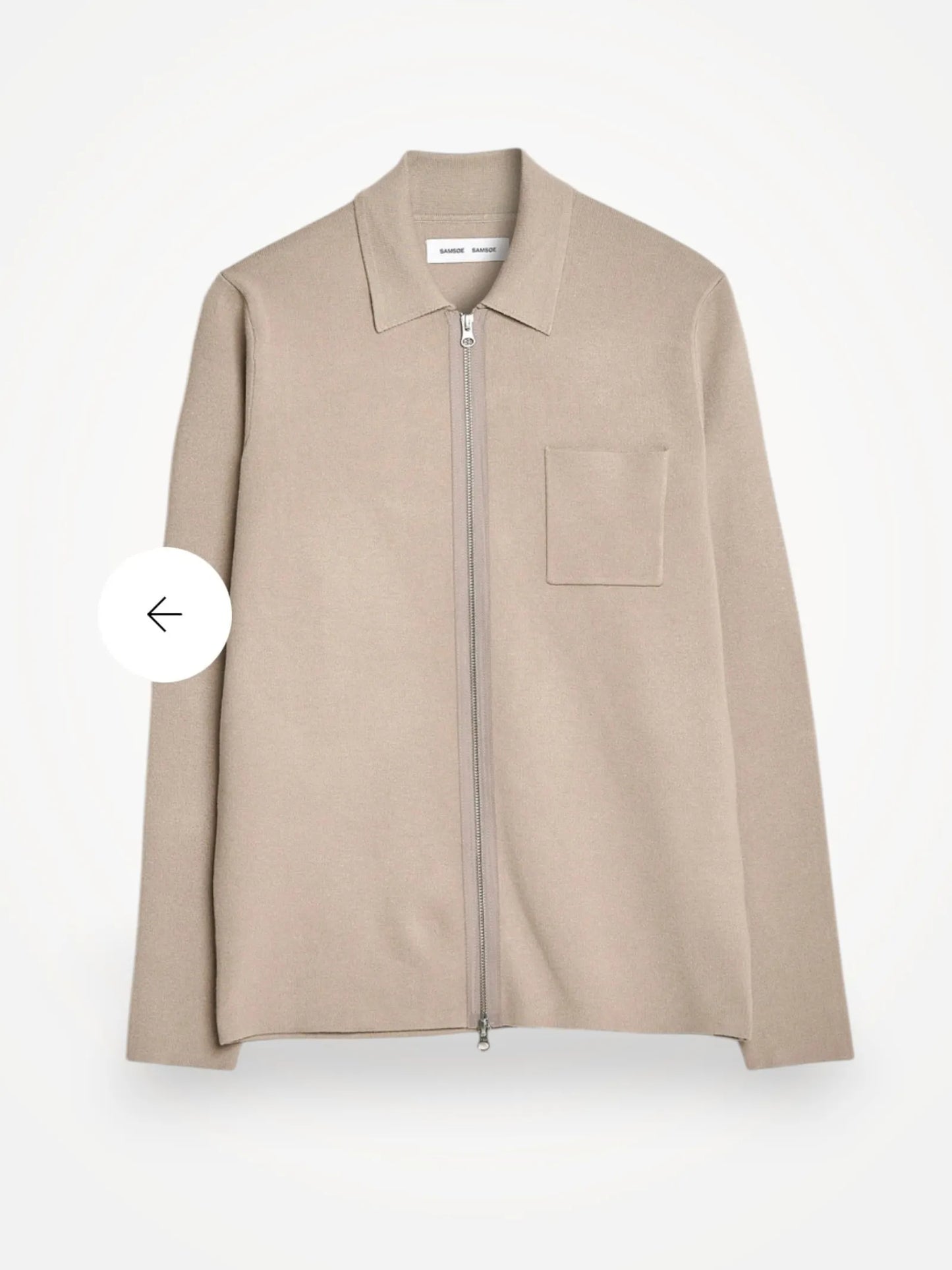 Samsøe Samsøe Guna Full Zip Pure Cashmere-kashmirtröja NWOT