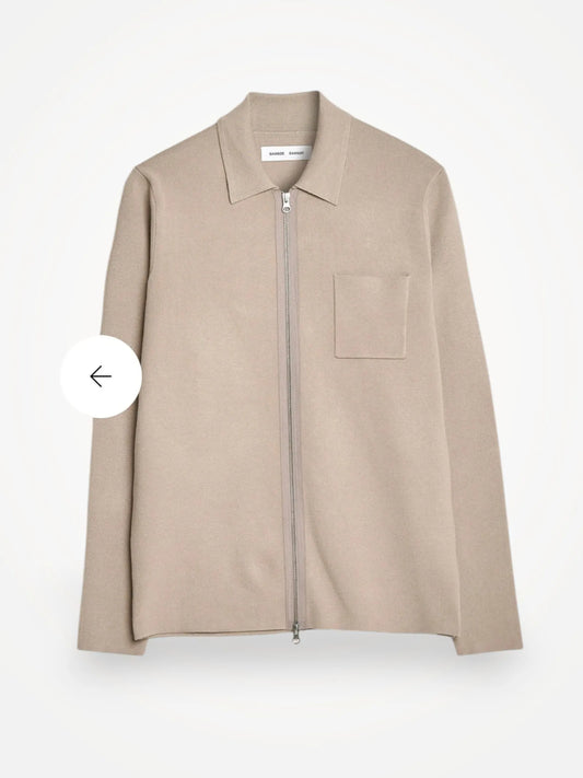 Samsøe Samsøe Guna Full Zip Pure Cashmere-kashmirtröja NWOT
