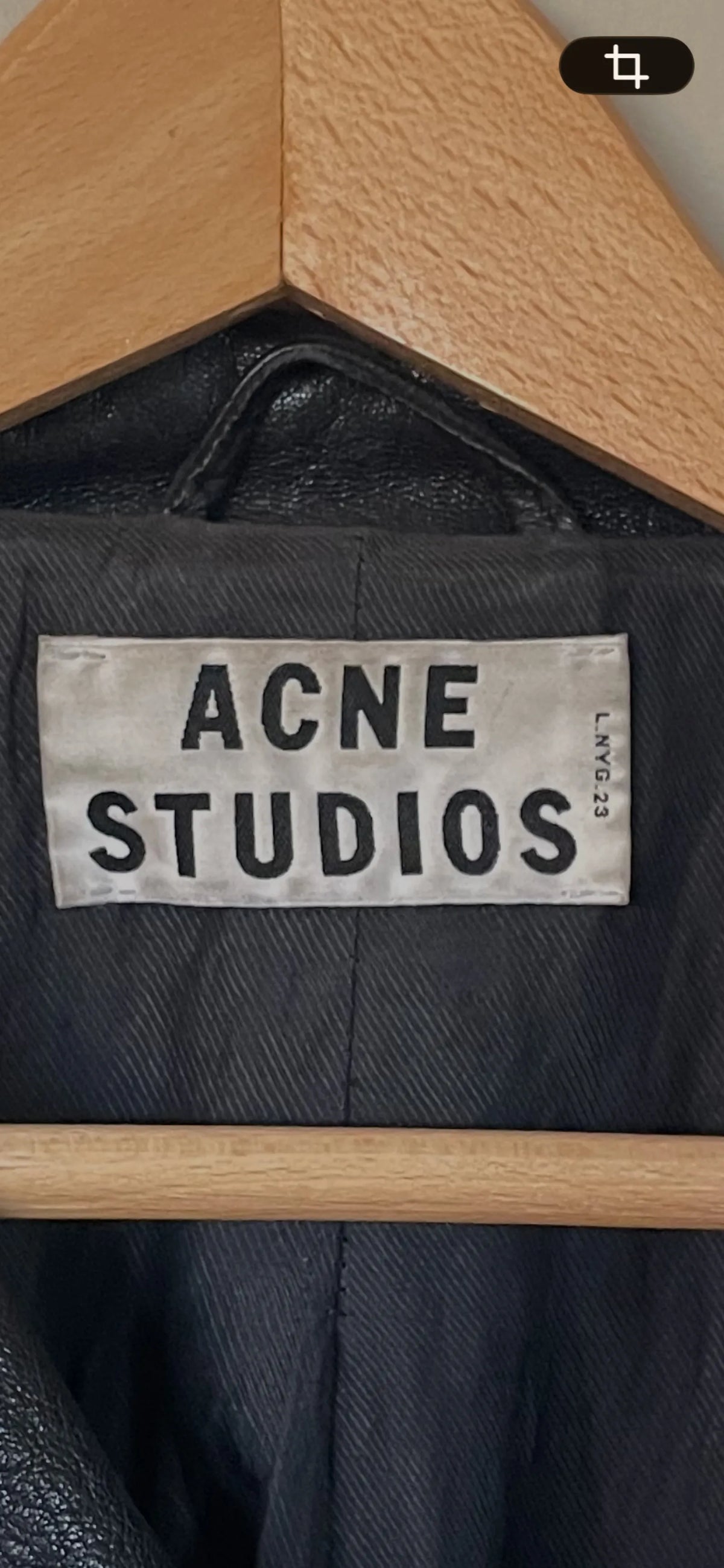 Acne Studios Leather jacket