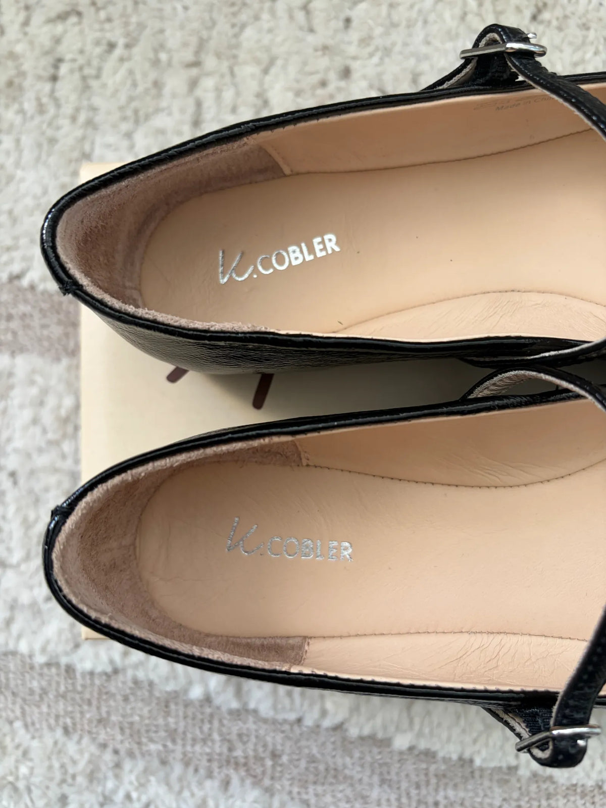 K.Cobler Stafford-skinnballerinaskor
