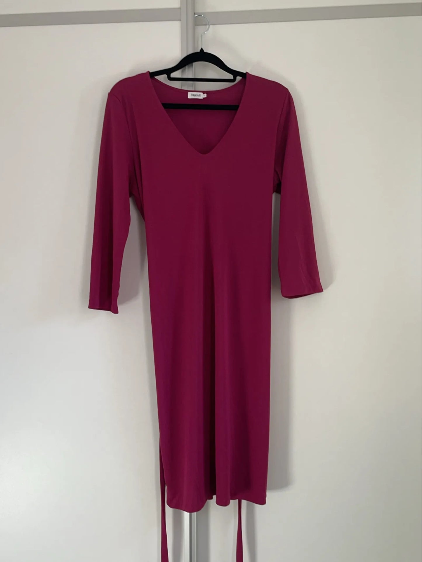 Filippa K Crepe Belt-klänning