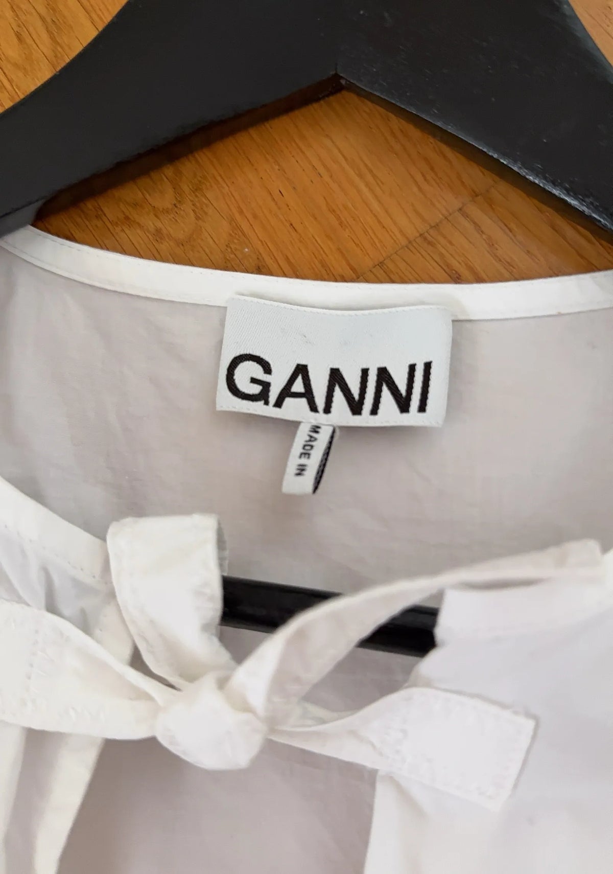 Ganni 6479-blus NWOT