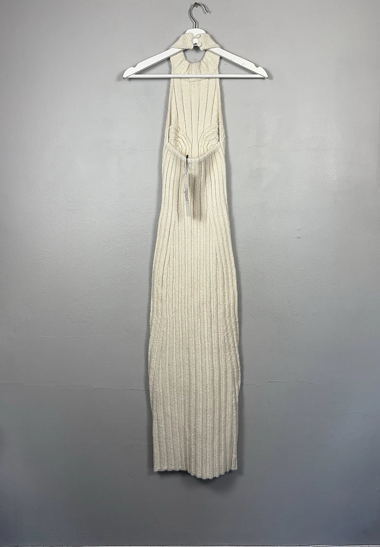 Adoore Cervinia Haltemeck White Dress