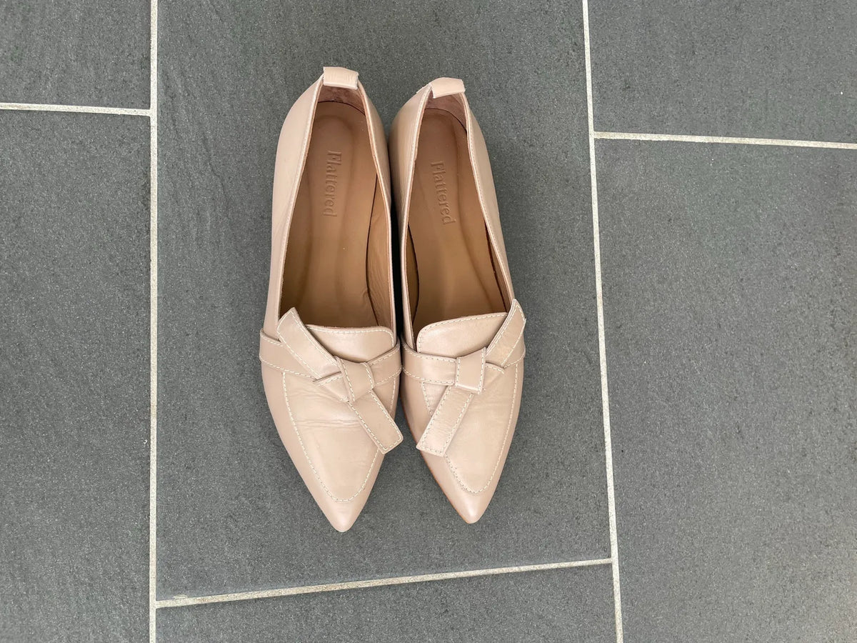 Flattered-skinnballerinaskor NWT