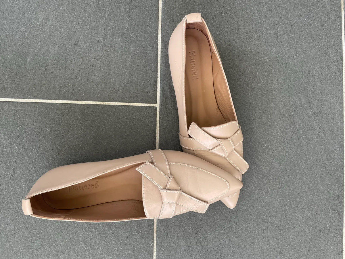 Flattered-skinnballerinaskor NWT