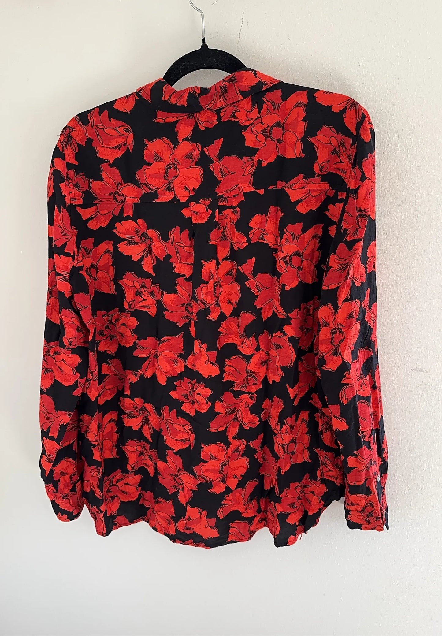 Ganni 1524 Coney Island Crepe-blus