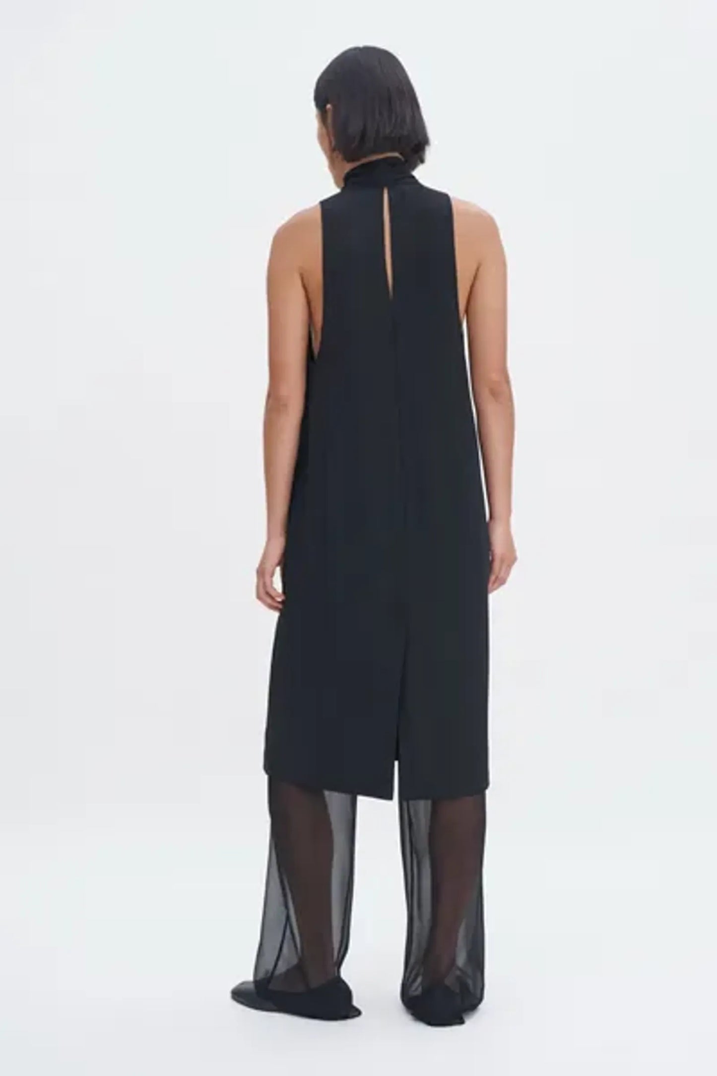 Filippa K Contrast V-klänning NWT