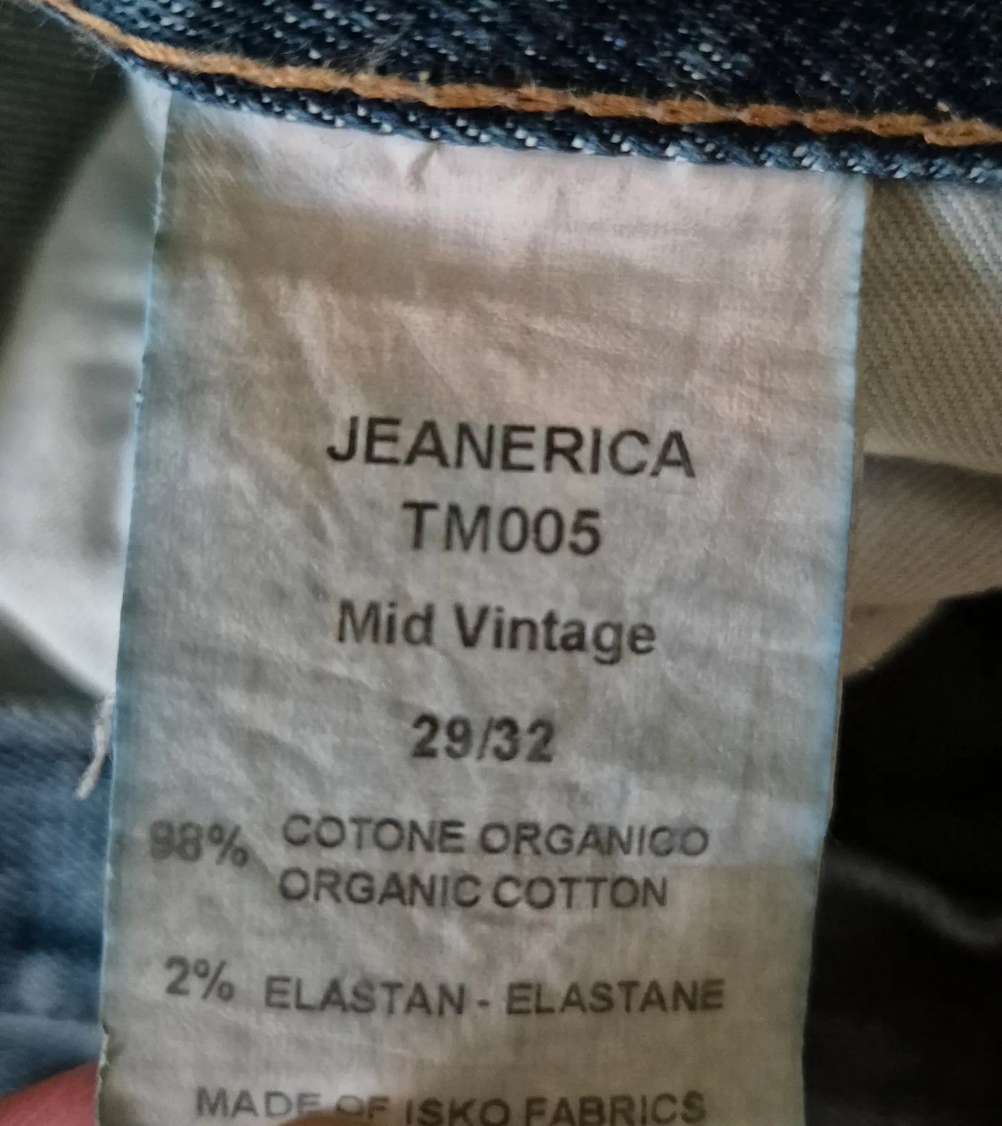 Jeanerica Tm005 Mid Vintage Jeans