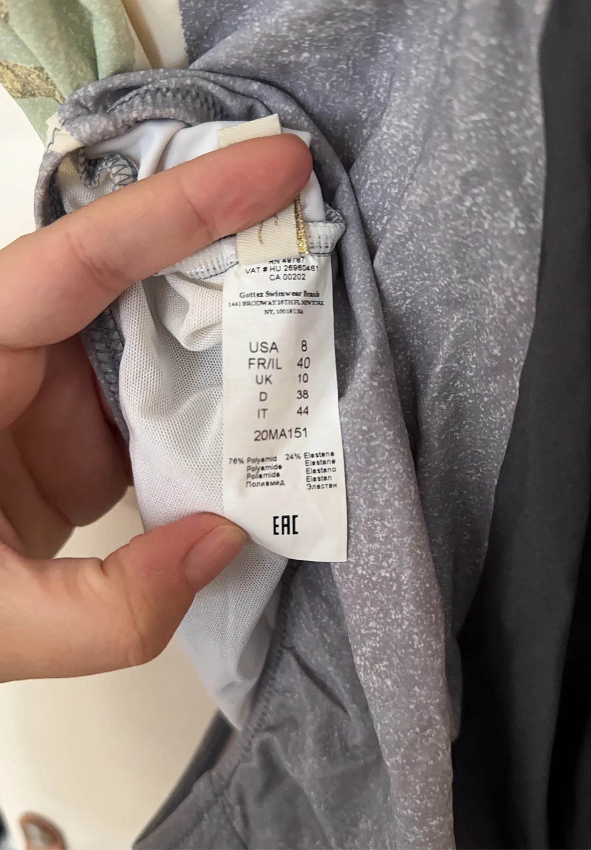 Gottex Swimsuit-baddräkt NWOT