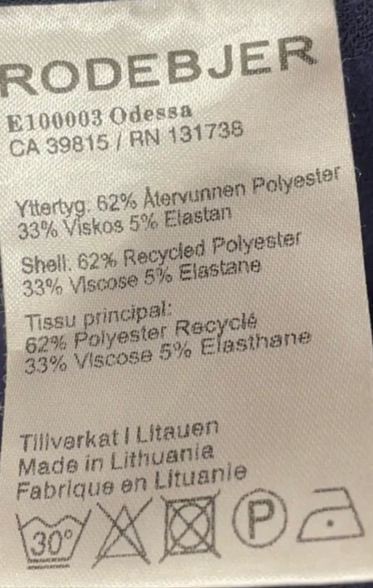 Rodebjer Odessa-kappa