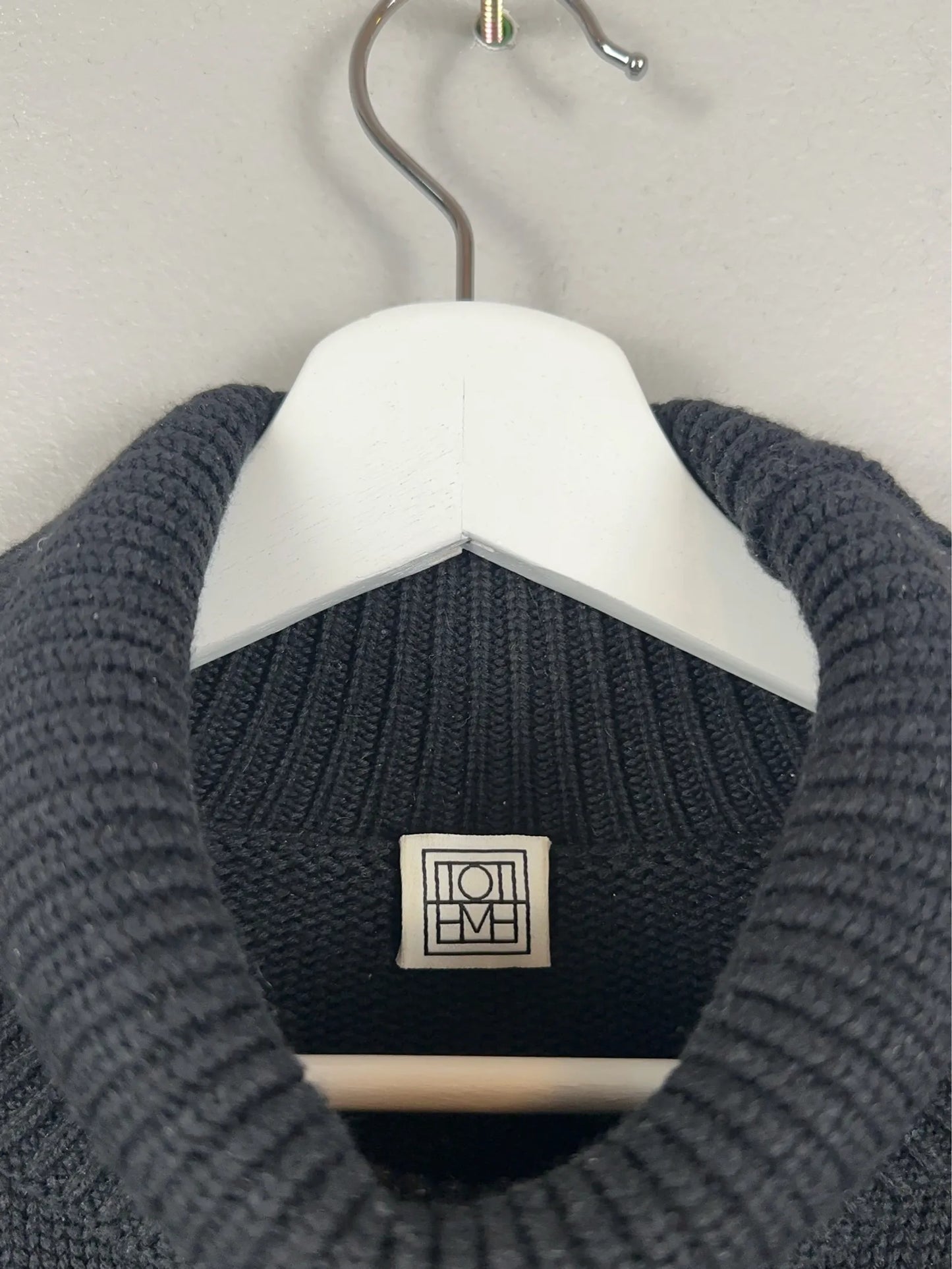 Toteme Wool Cotton Turtleneck Turtleneck