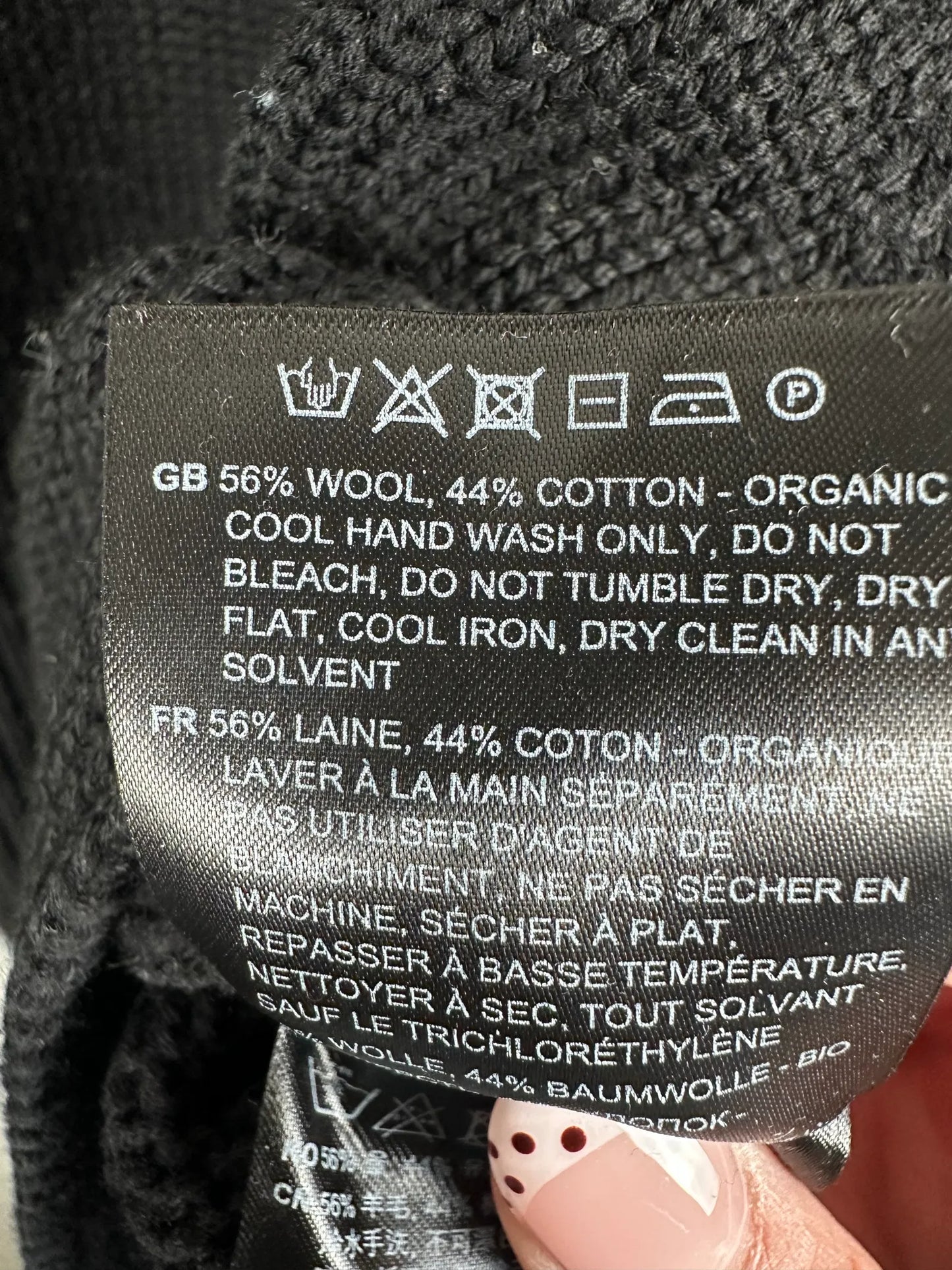 Toteme Wool Cotton Turtleneck Turtleneck