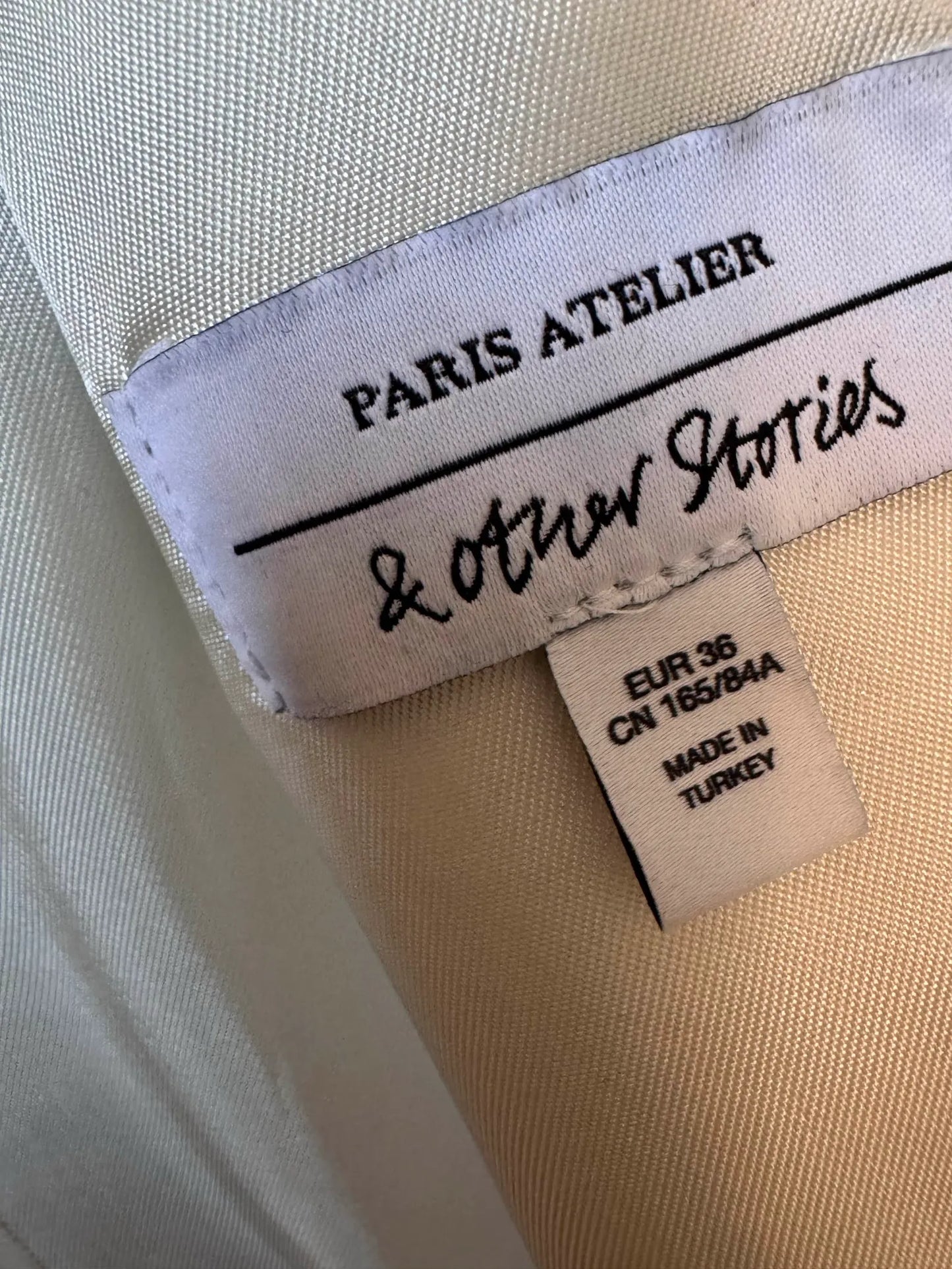 & Other Stories Cropped Houndstooth Tweed Blazer