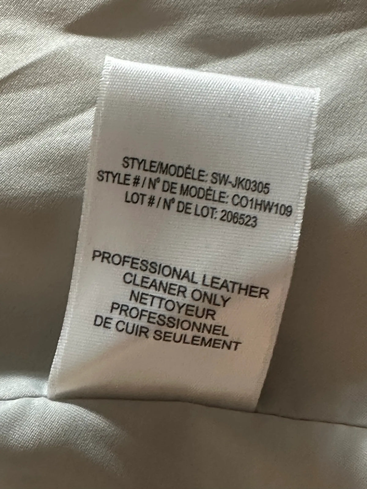 Helmut Lang-skinnjacka