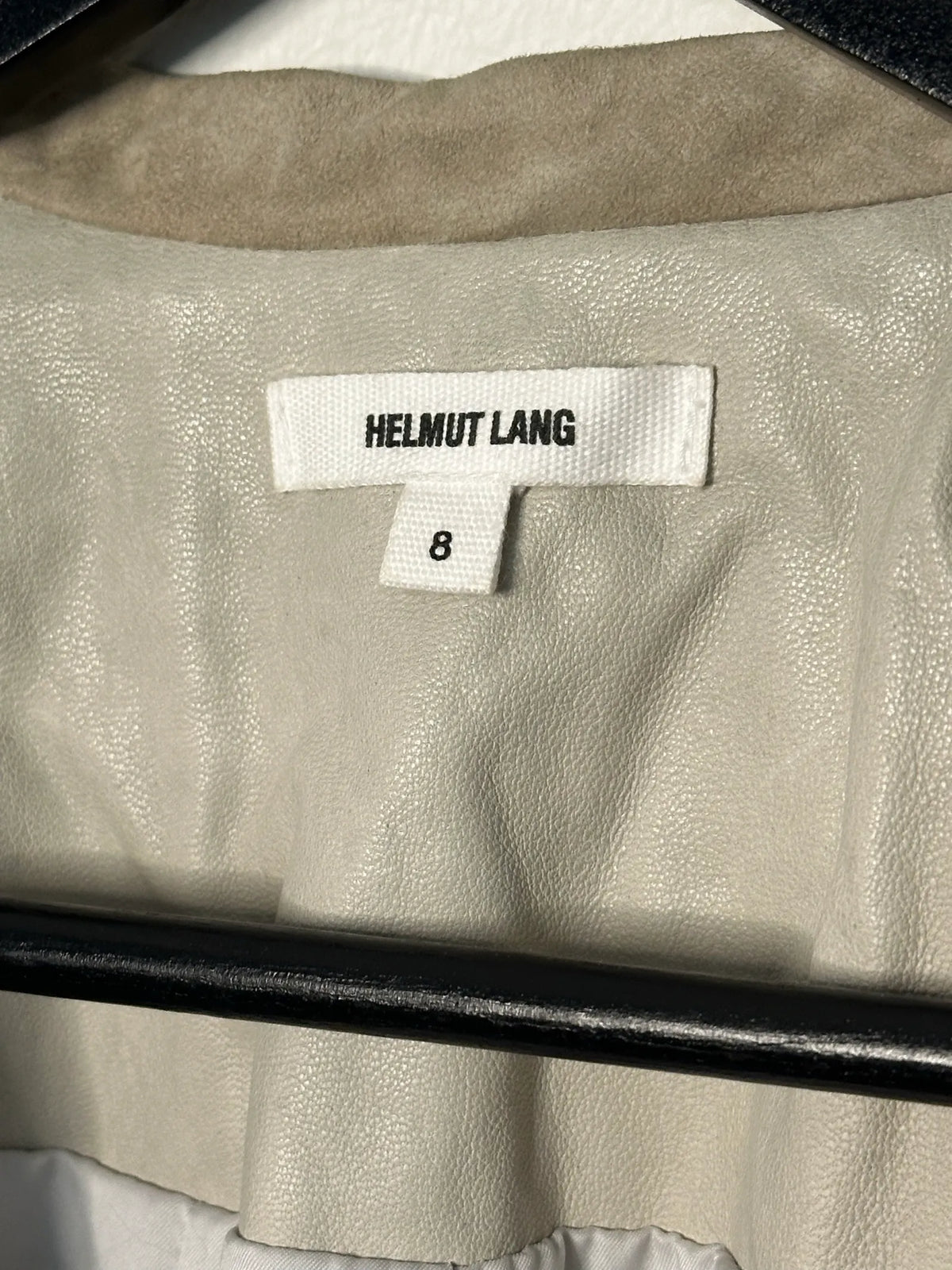 Helmut Lang-skinnjacka