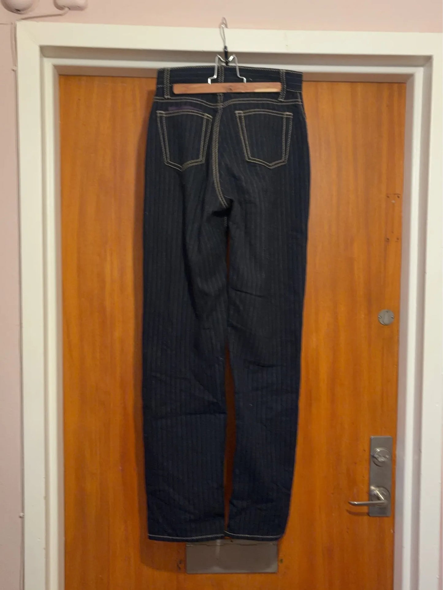 Eytys Benz Pinstripe Midnight Trousers
