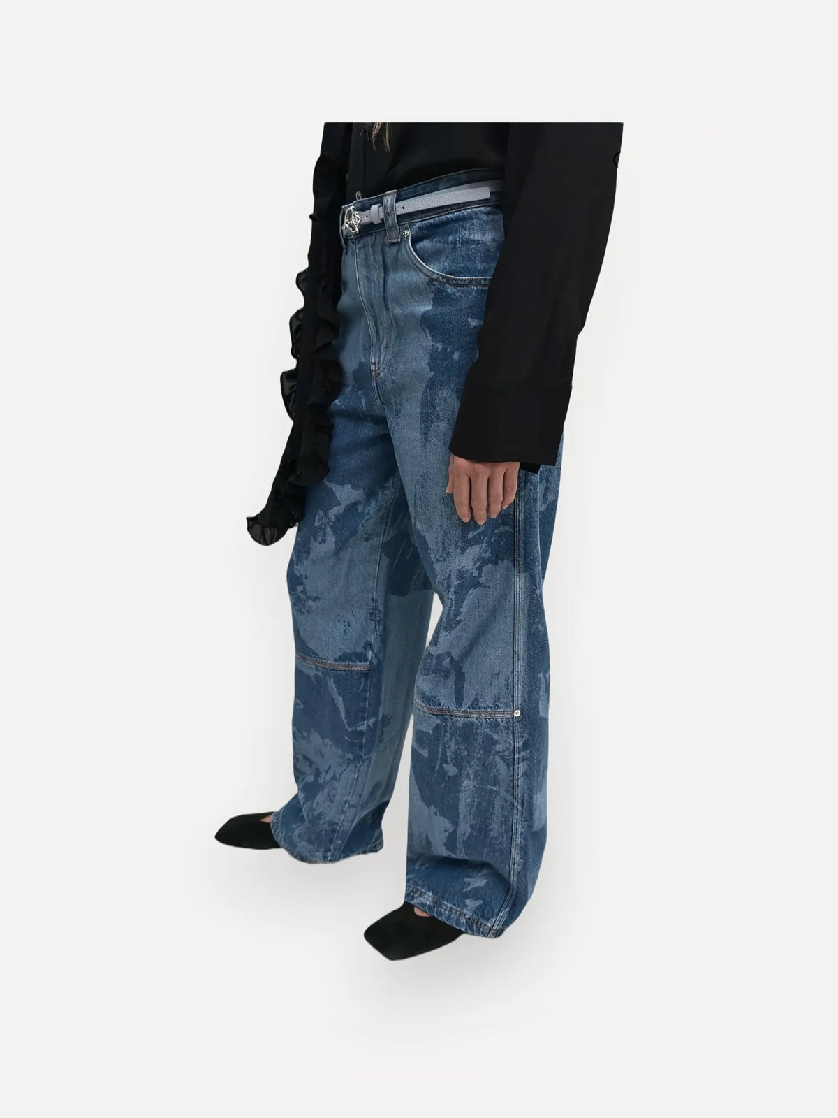 Rodebjer Eileen Print Workwear Jeans