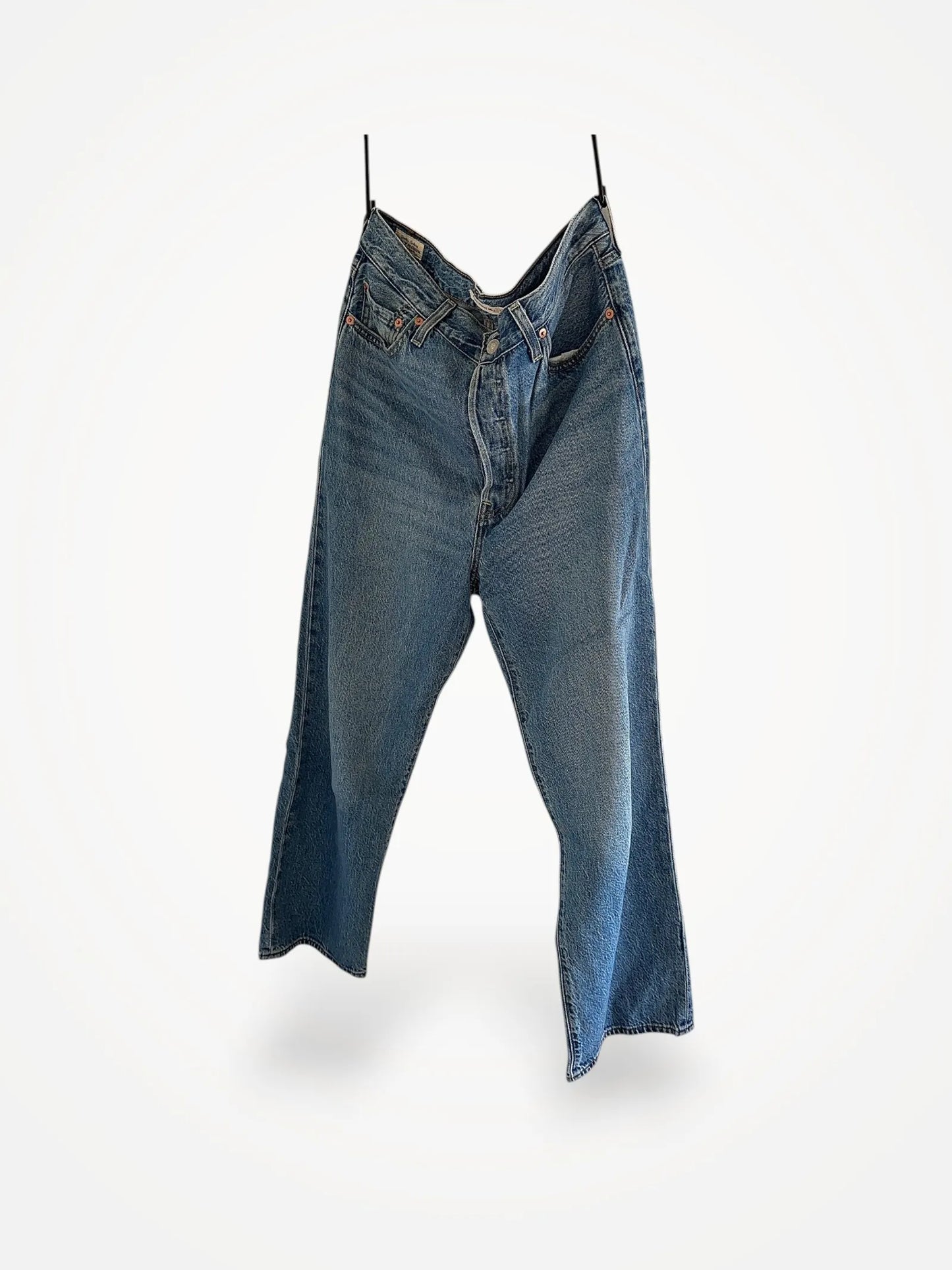 Levi's Ribcage Straight Ankle-jeans