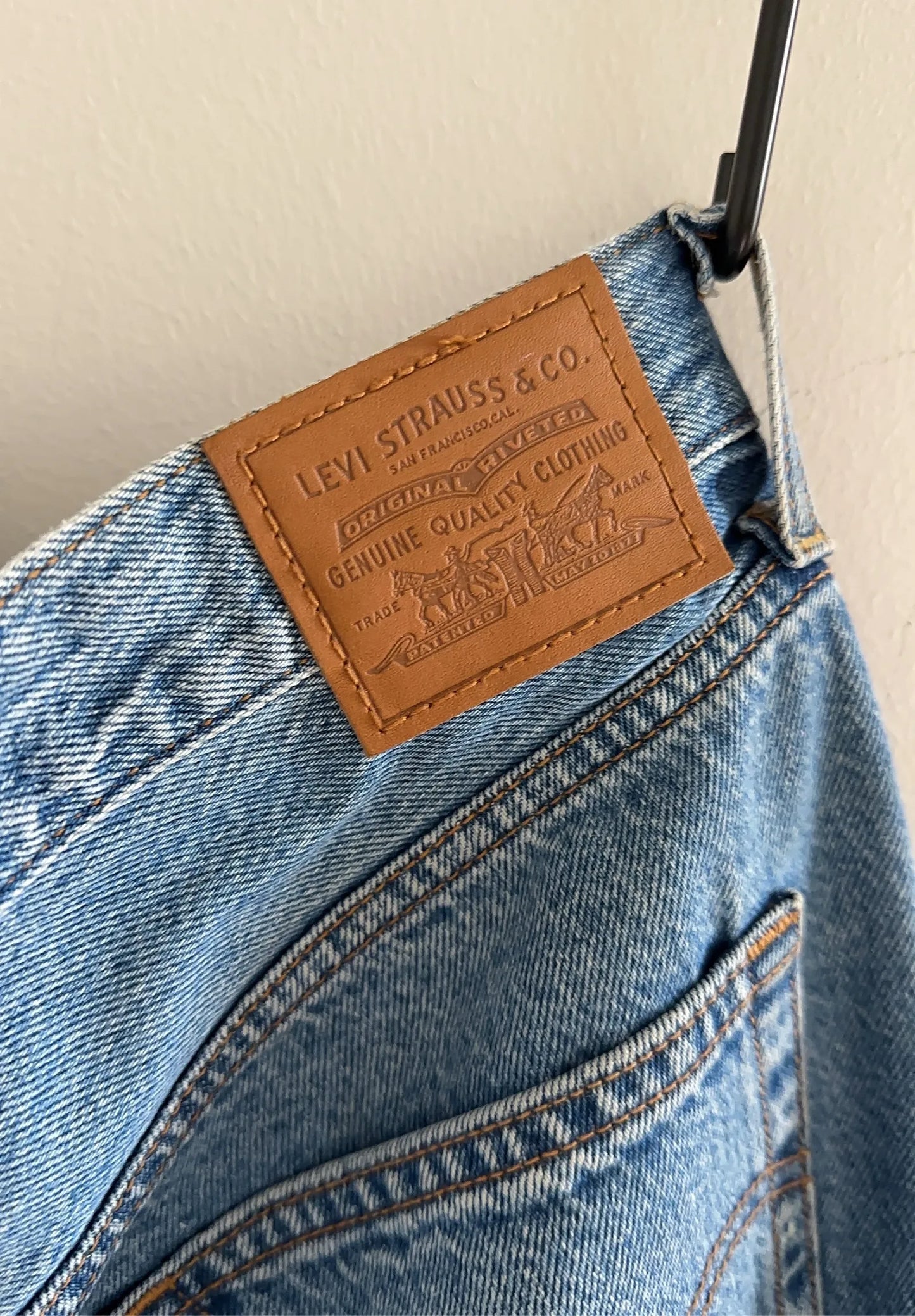 Levi's Ribcage Straight Ankle-jeans
