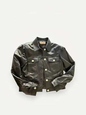 Custommade-skinnjacka NWOT