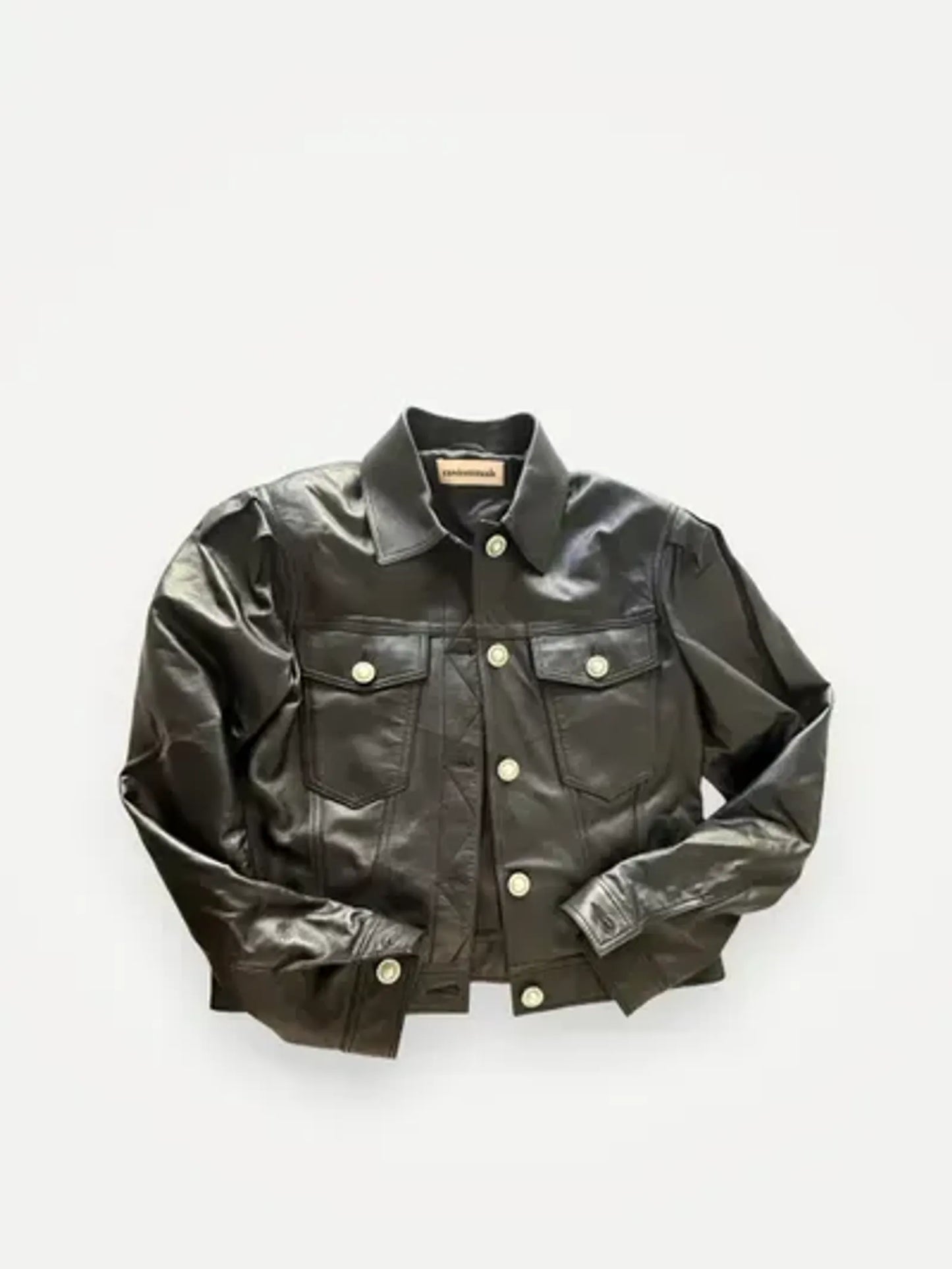 Custommade-skinnjacka NWOT