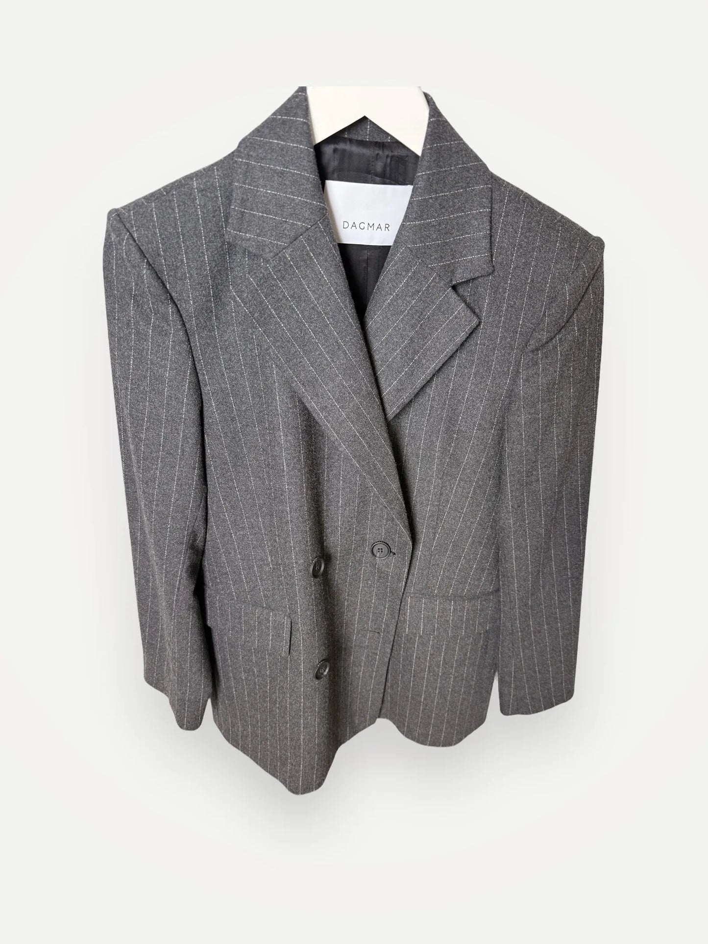 Dagmar Classic Wool Db Pinstripe-ullkavaj