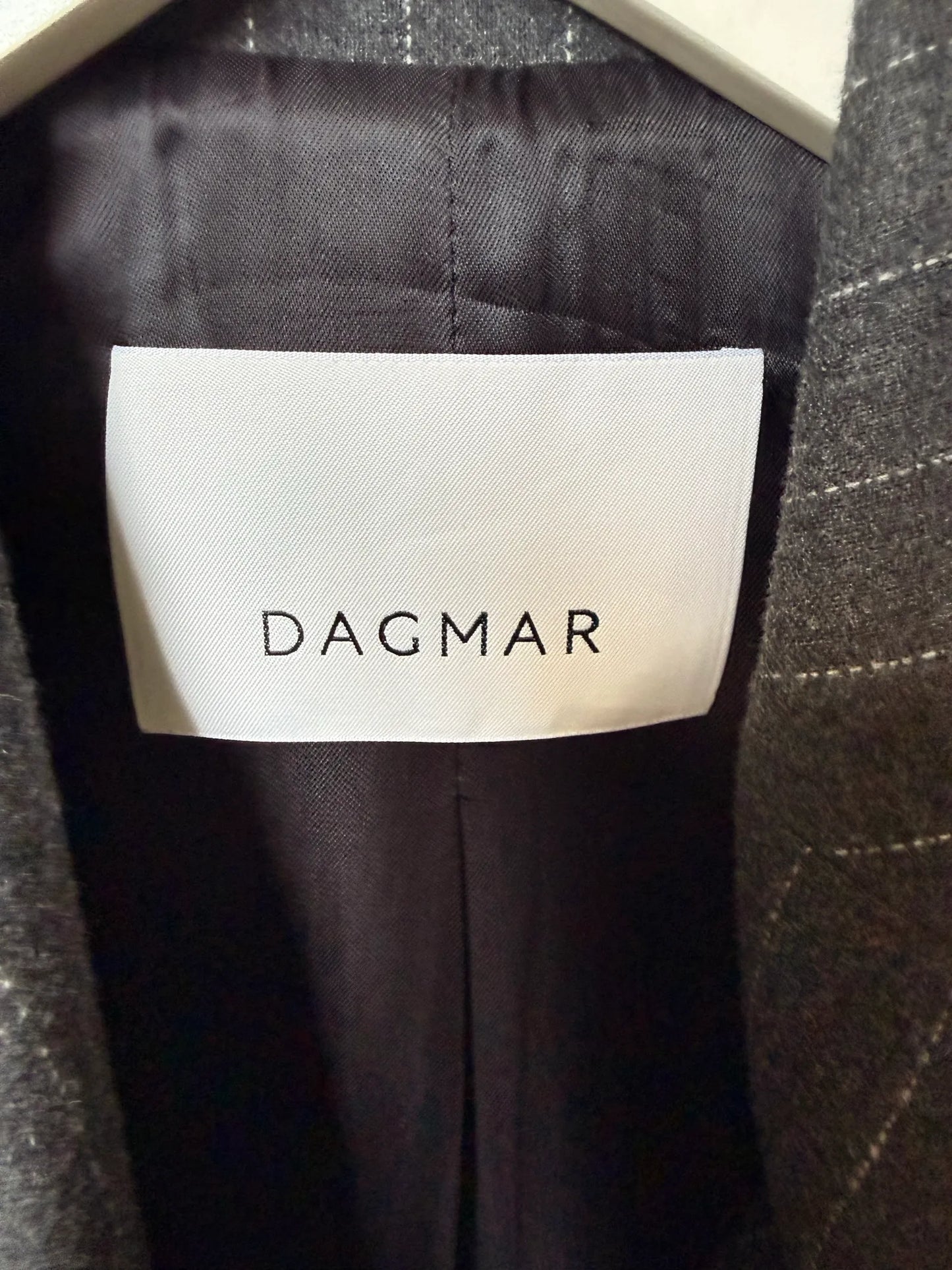Dagmar Classic Wool Db Pinstripe-ullkavaj