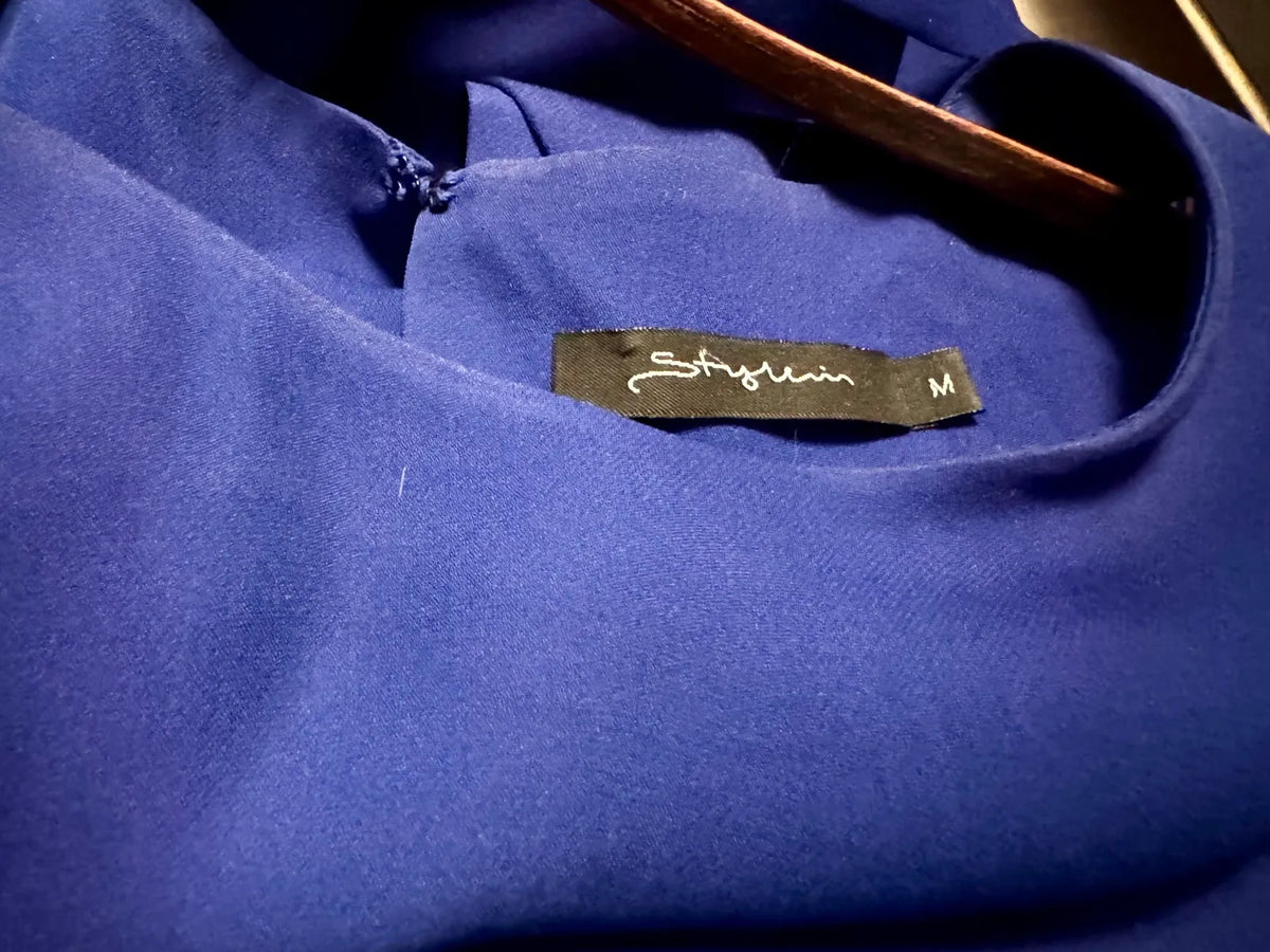 Stylein-sidenklänning