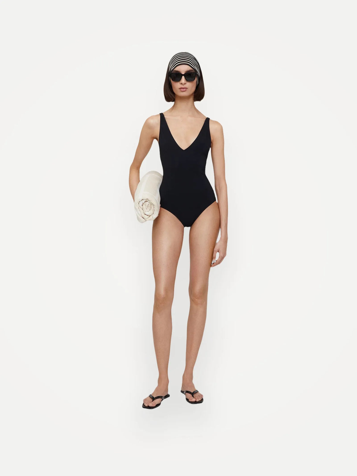 Toteme Deep Swimsuite-baddräkt NWOT