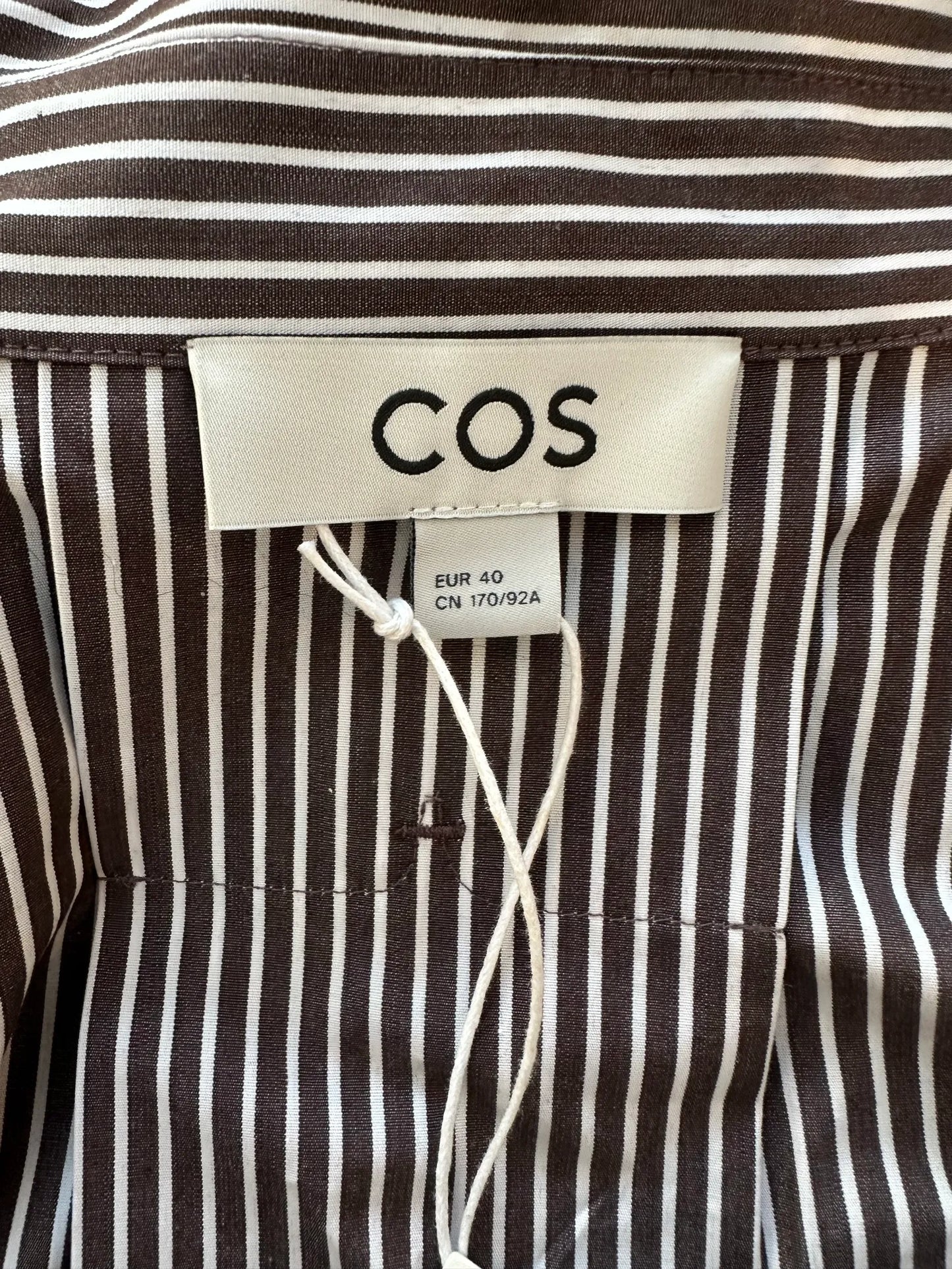 Cos Open-collar Drawstring-skjorta NWT