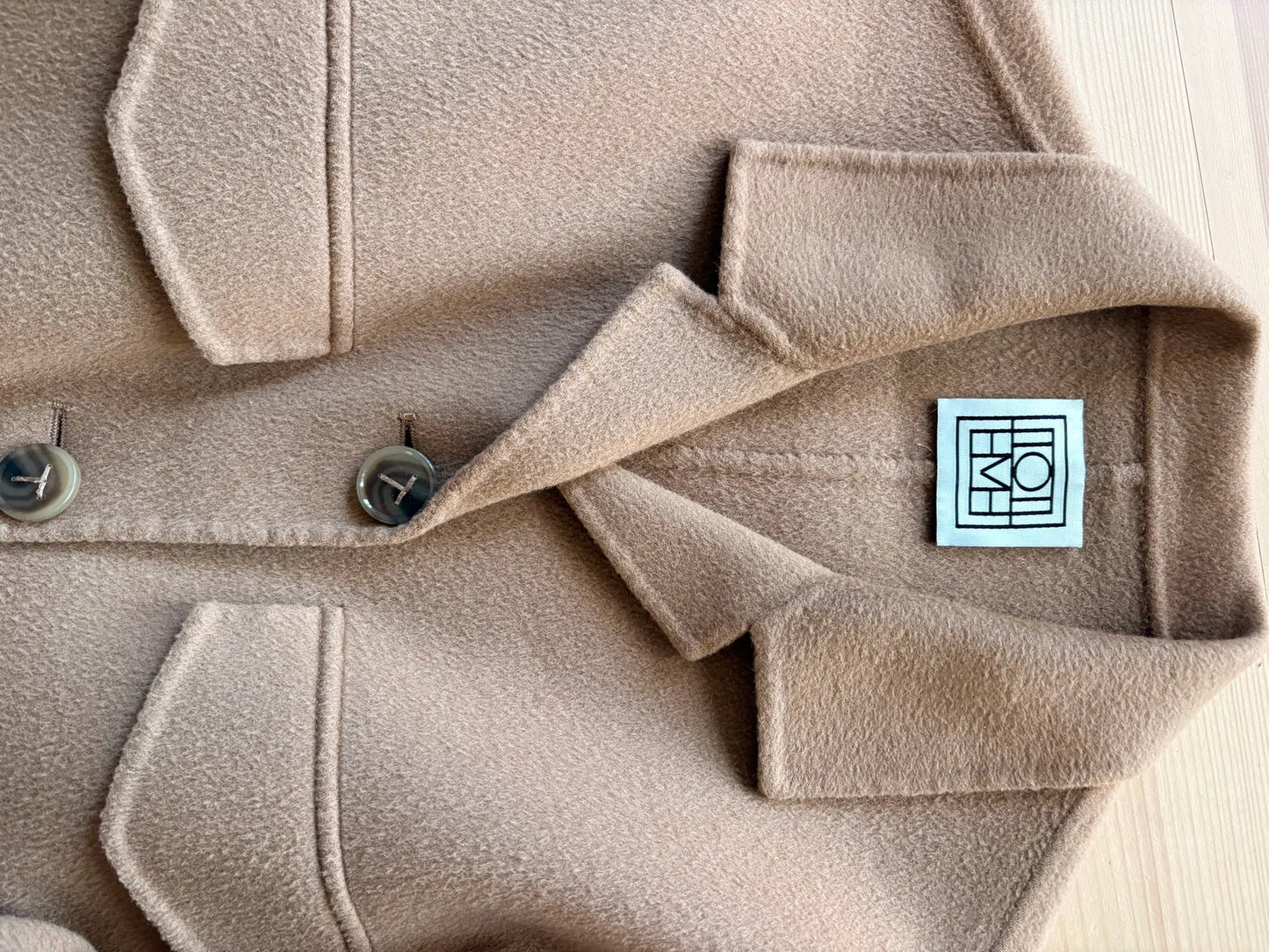 Toteme Aviator Wool-ulljacka