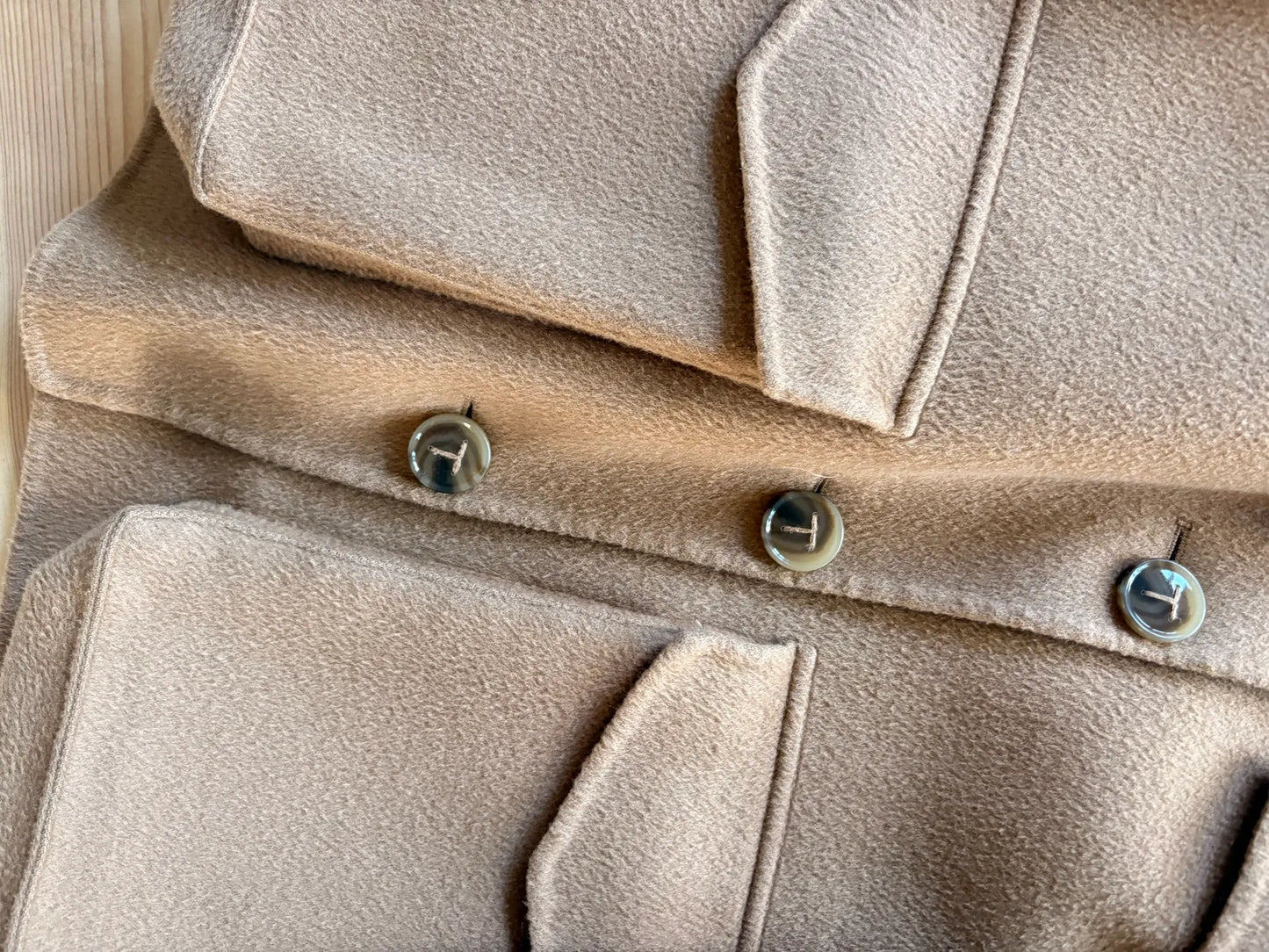 Toteme Aviator Wool-ulljacka