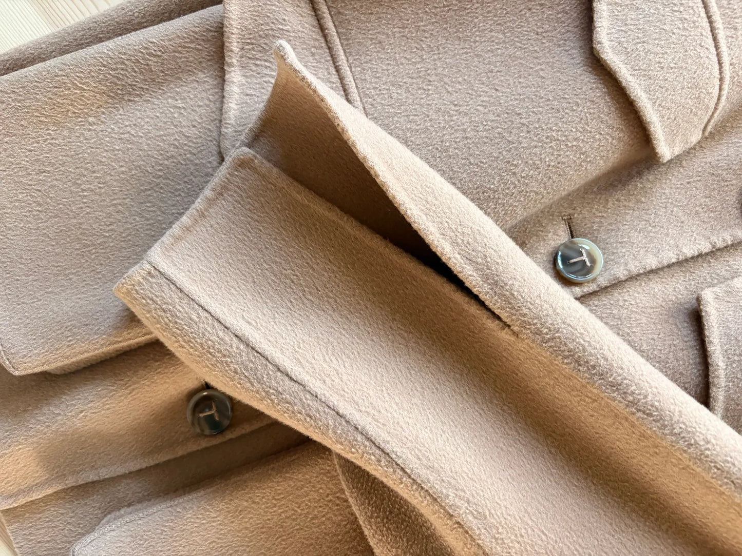 Toteme Aviator Wool-ulljacka