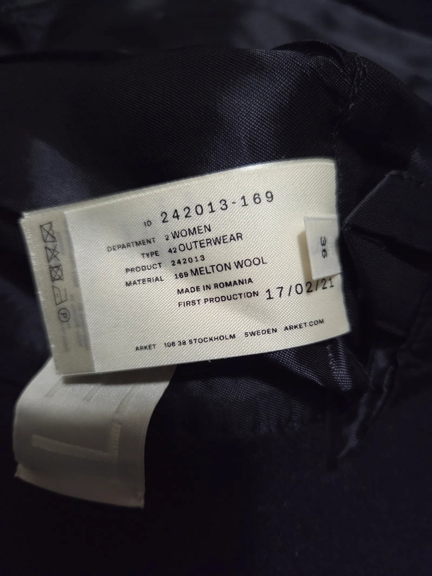 Arket Melton Wool-ullkappa