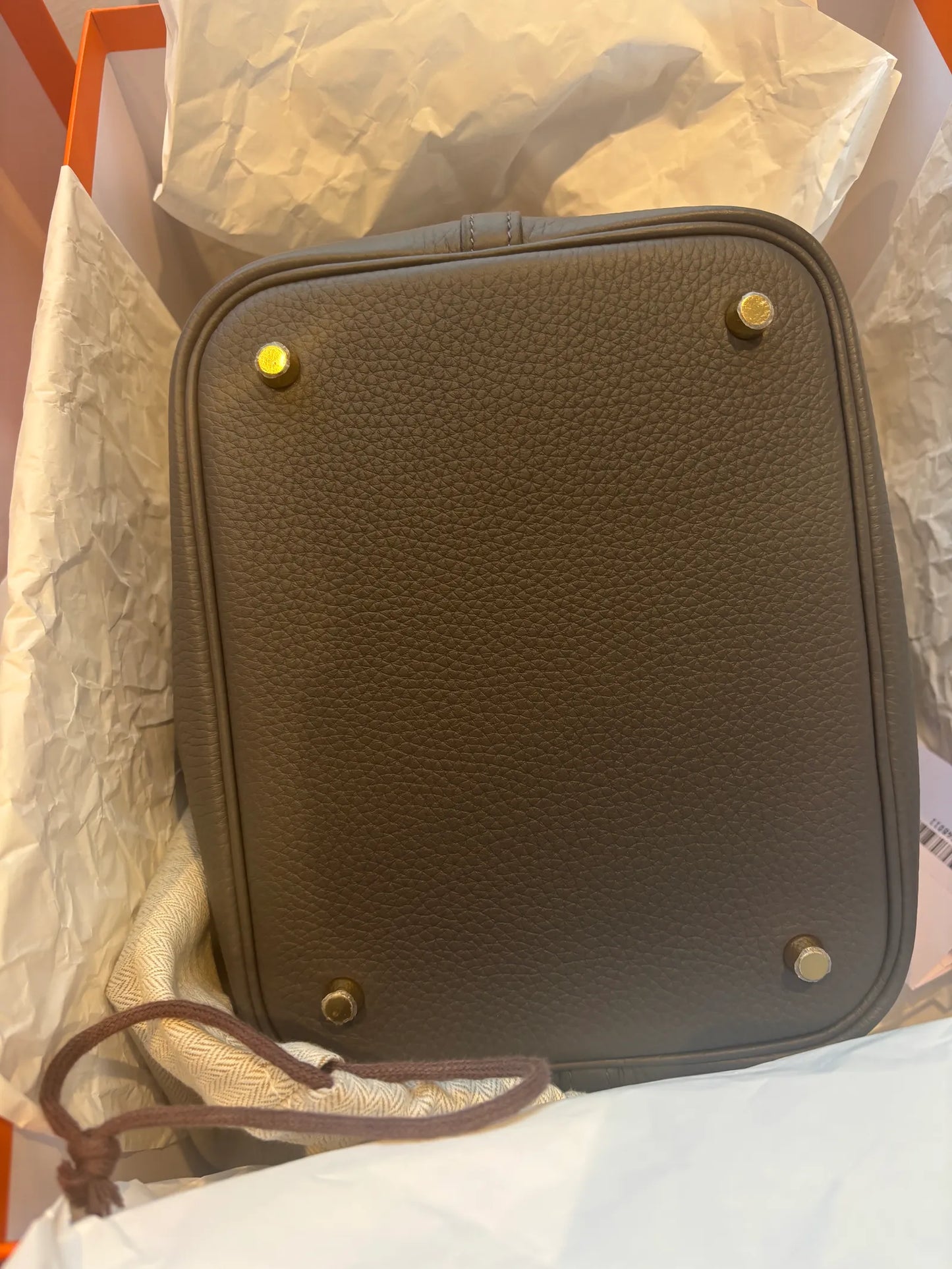 Hermès Picotin 22-skinnhandväska NWOT