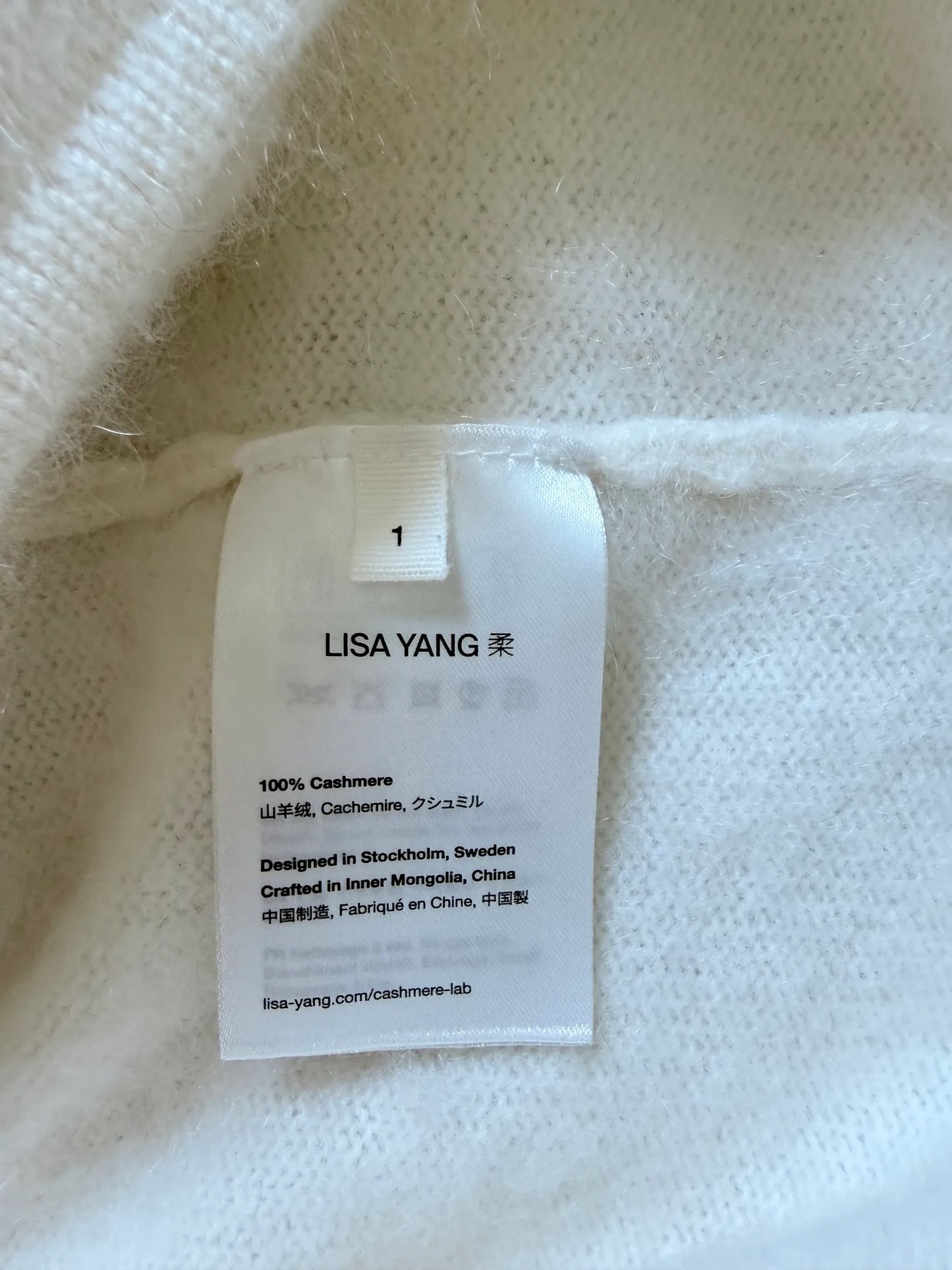 Lisa Yang Leya-kashmirtopp NWOT