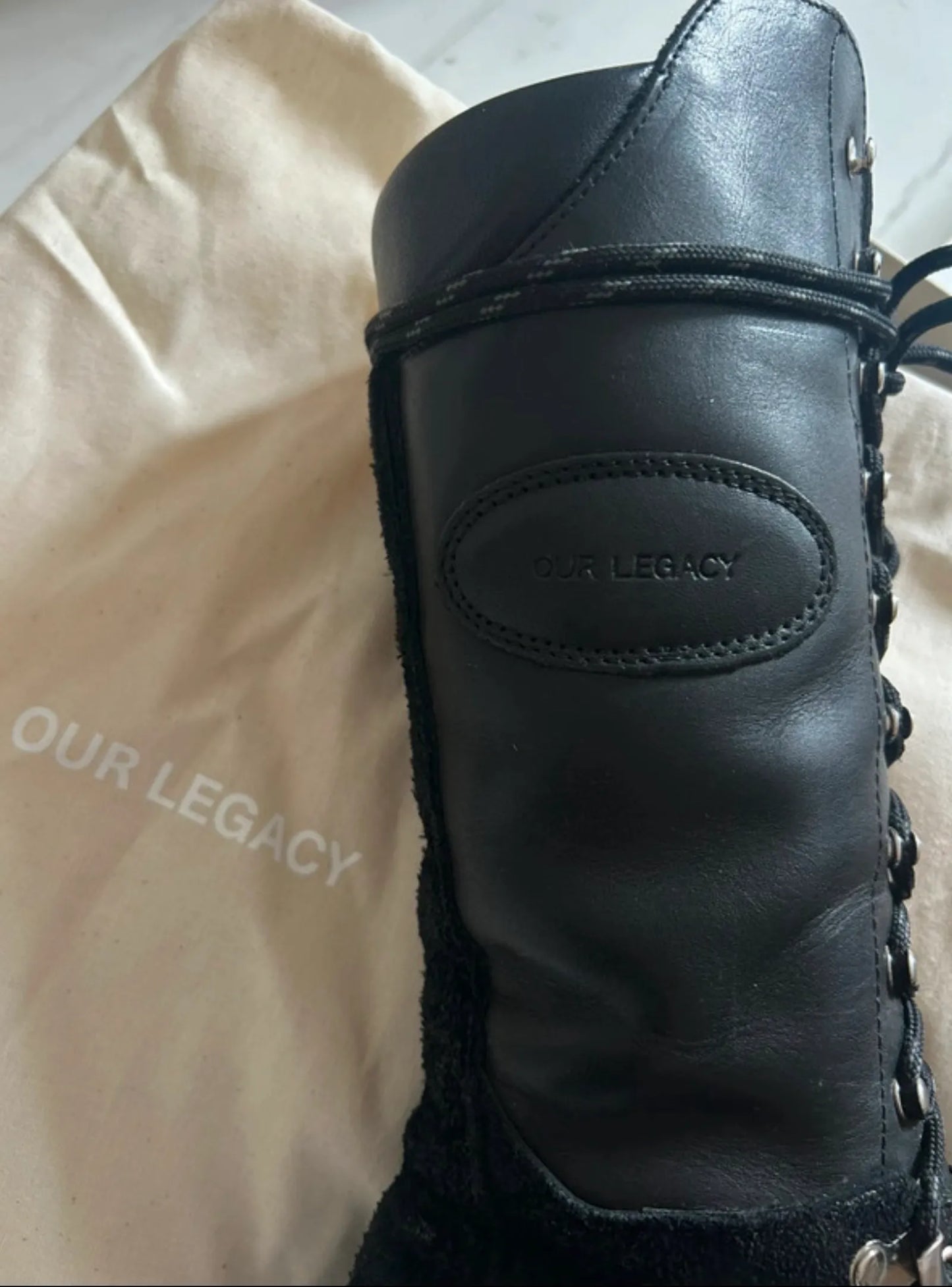 Our Legacy Tower Hiker-skinnkängor